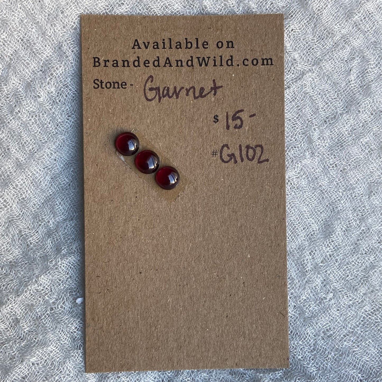 Garnet Cabochon - G102