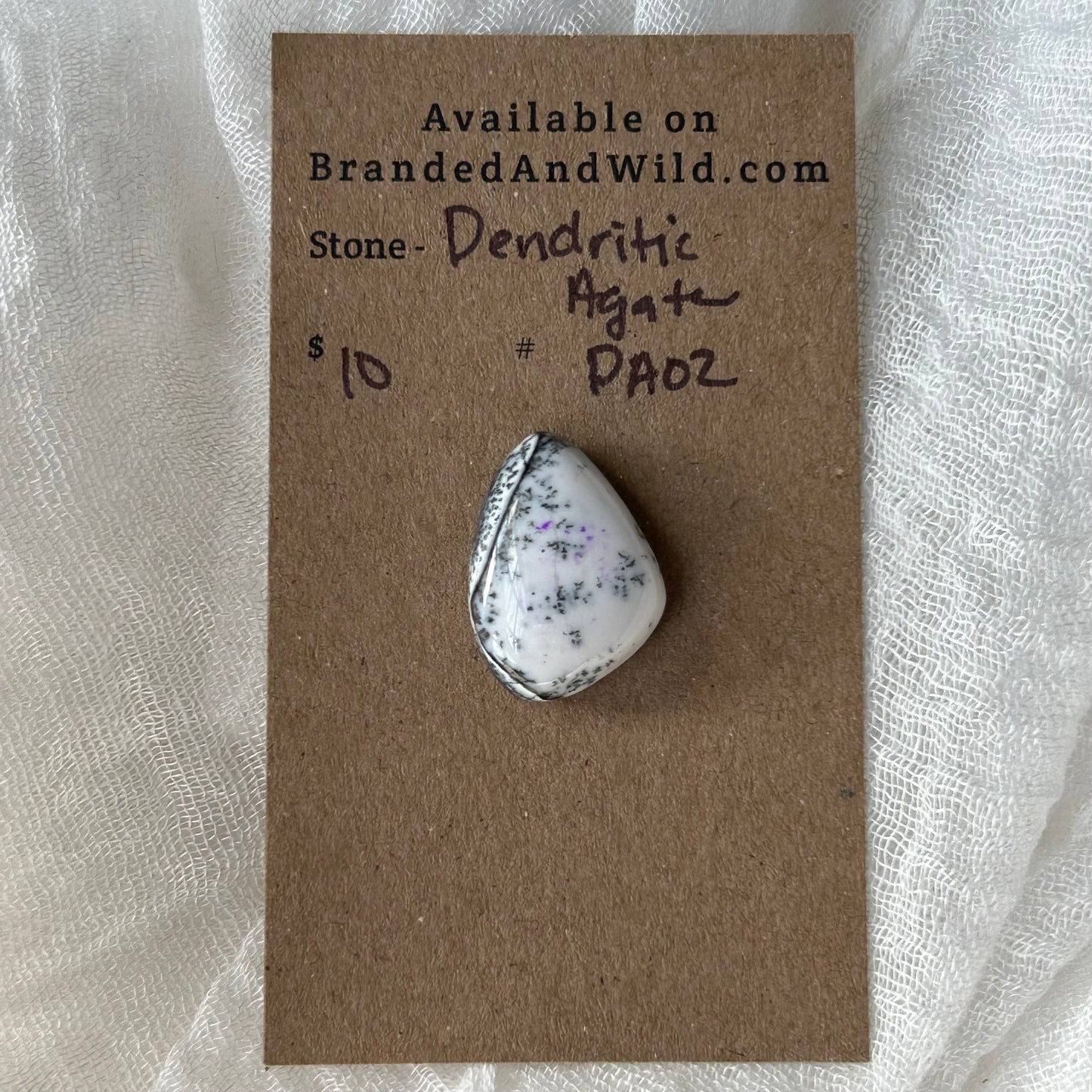 Dendritic Agate Cabochon - DA02