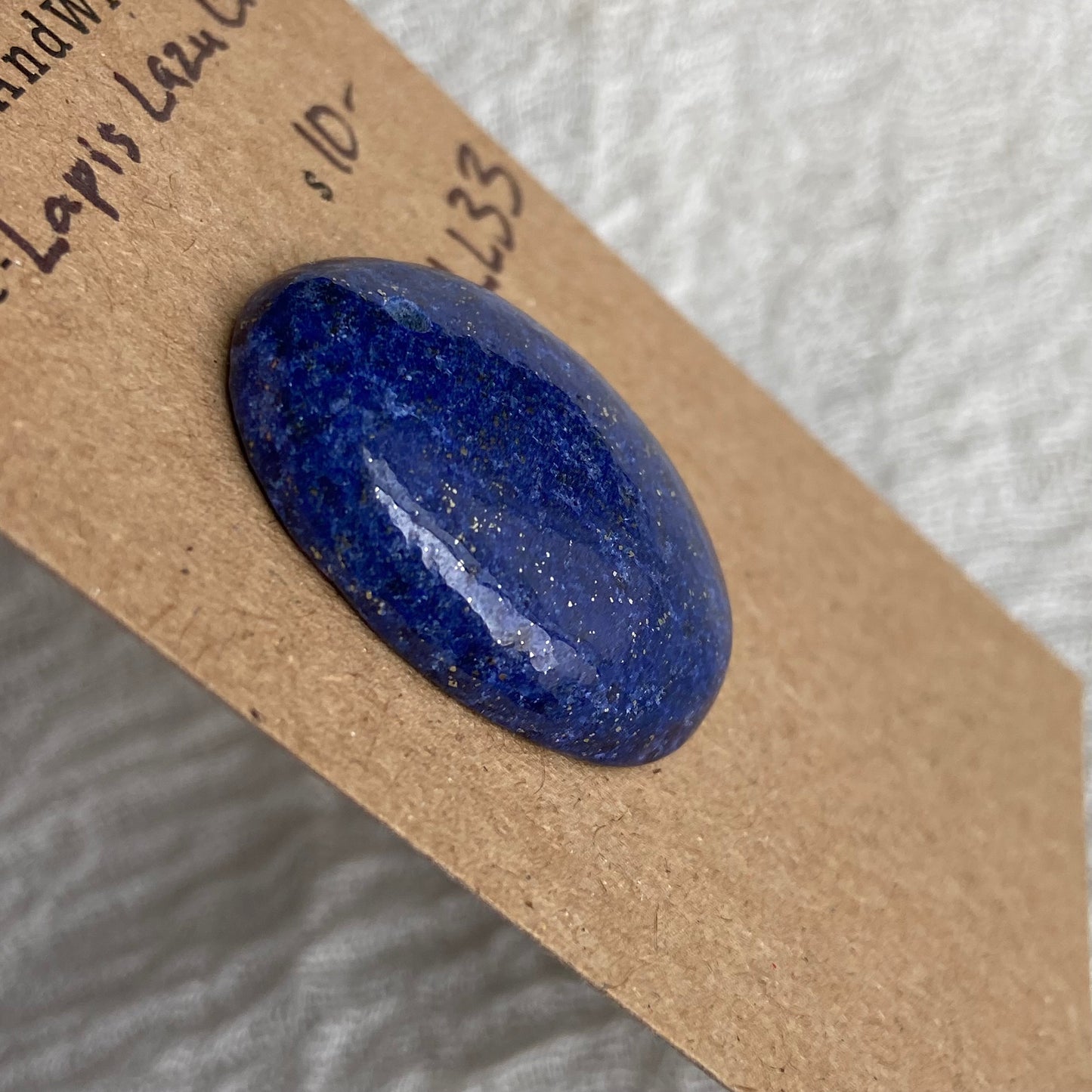 Lapis Lazuli Cabochon -Drilled- LL33