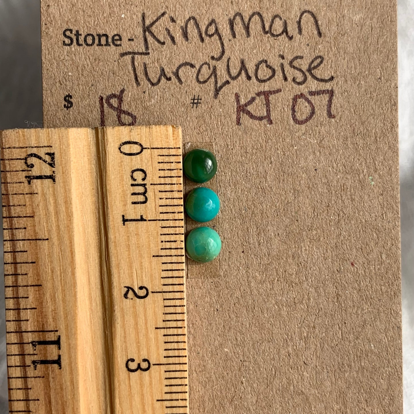 Kingman Turquoise Cabochon - KT07
