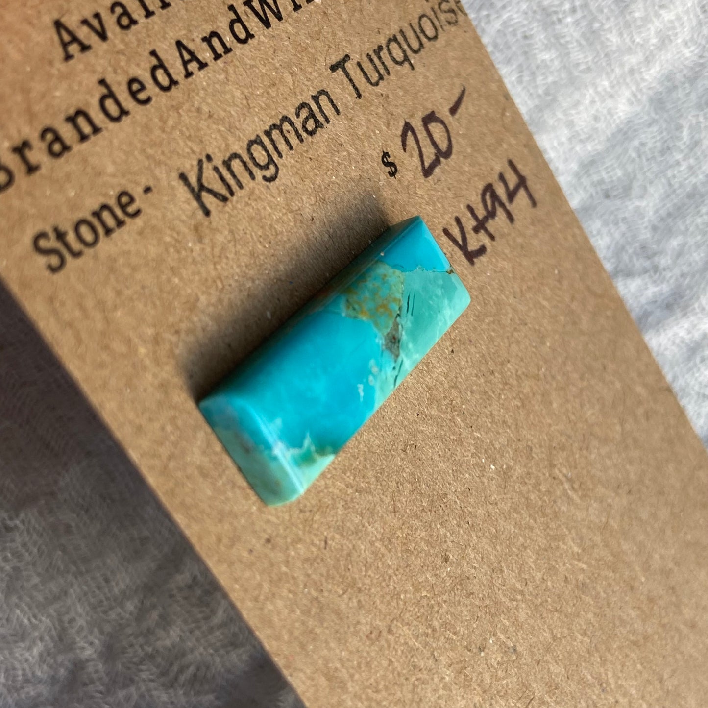 Kingman Turquoise Cabochon - KT94
