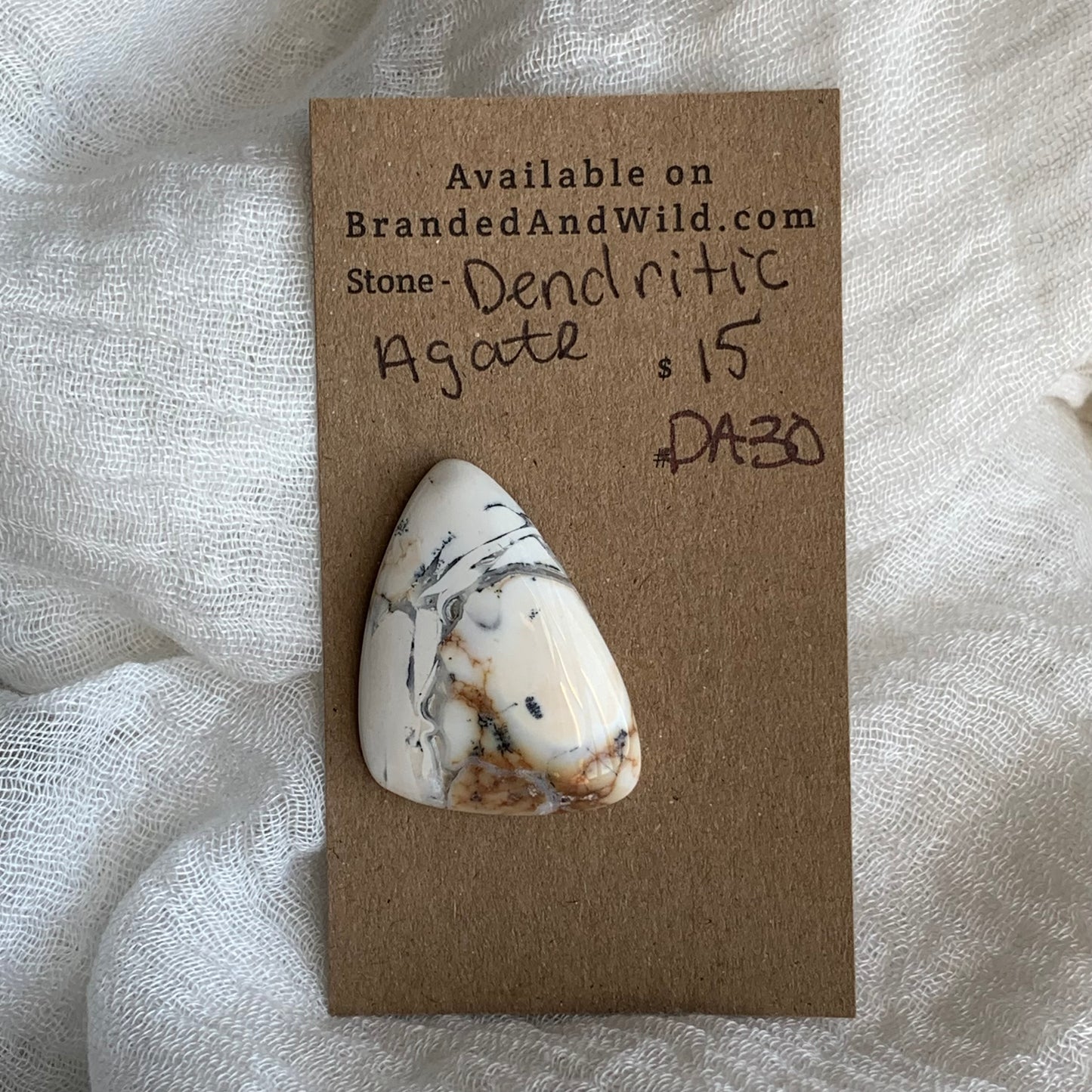 Dendritic Agate Cabochon - DA30