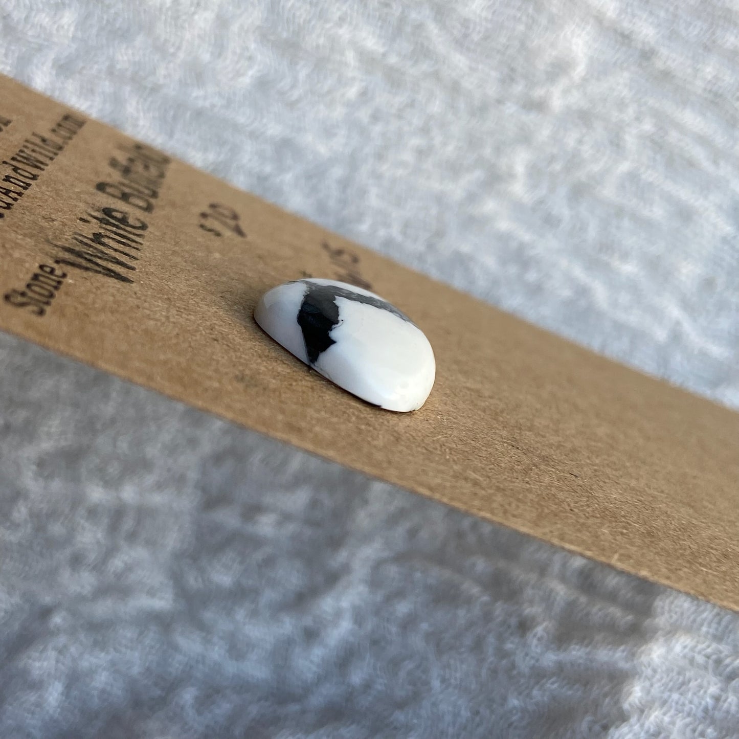 White Buffalo Cabochon - WB115