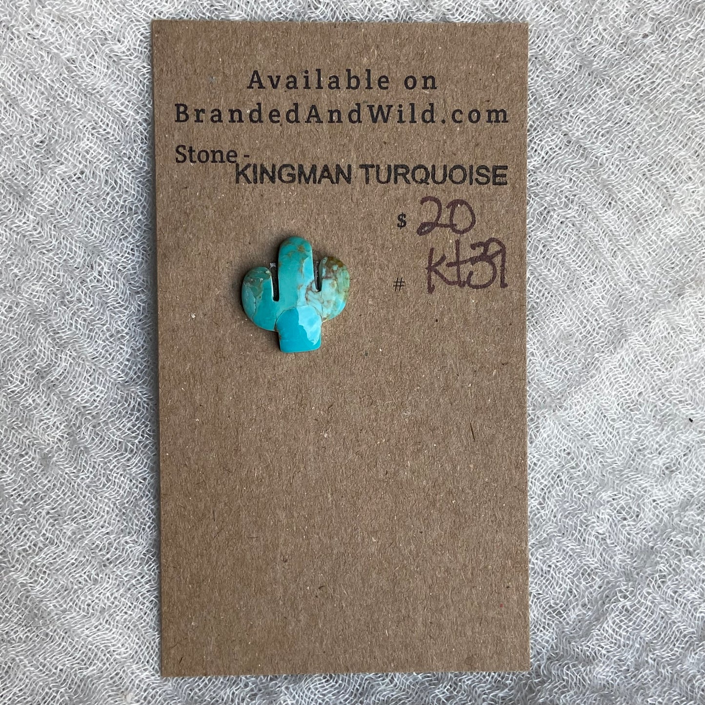 Kingman Turquoise Cabochon - KT39
