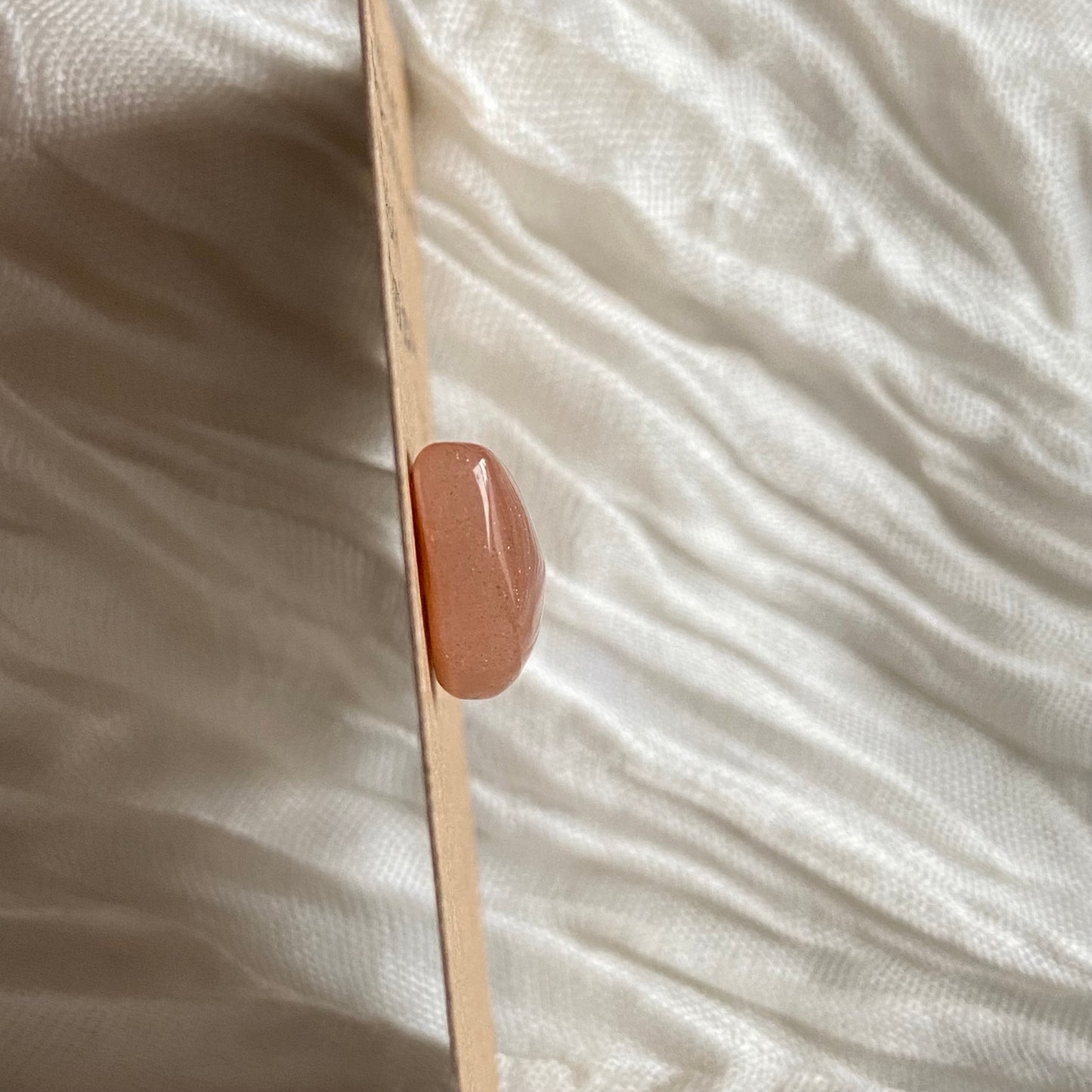 Peach Moonstone Cabochon - M061 DC553DE0-D72E-4ED9-872F-693B8C2F29DA Brandedandwild.com