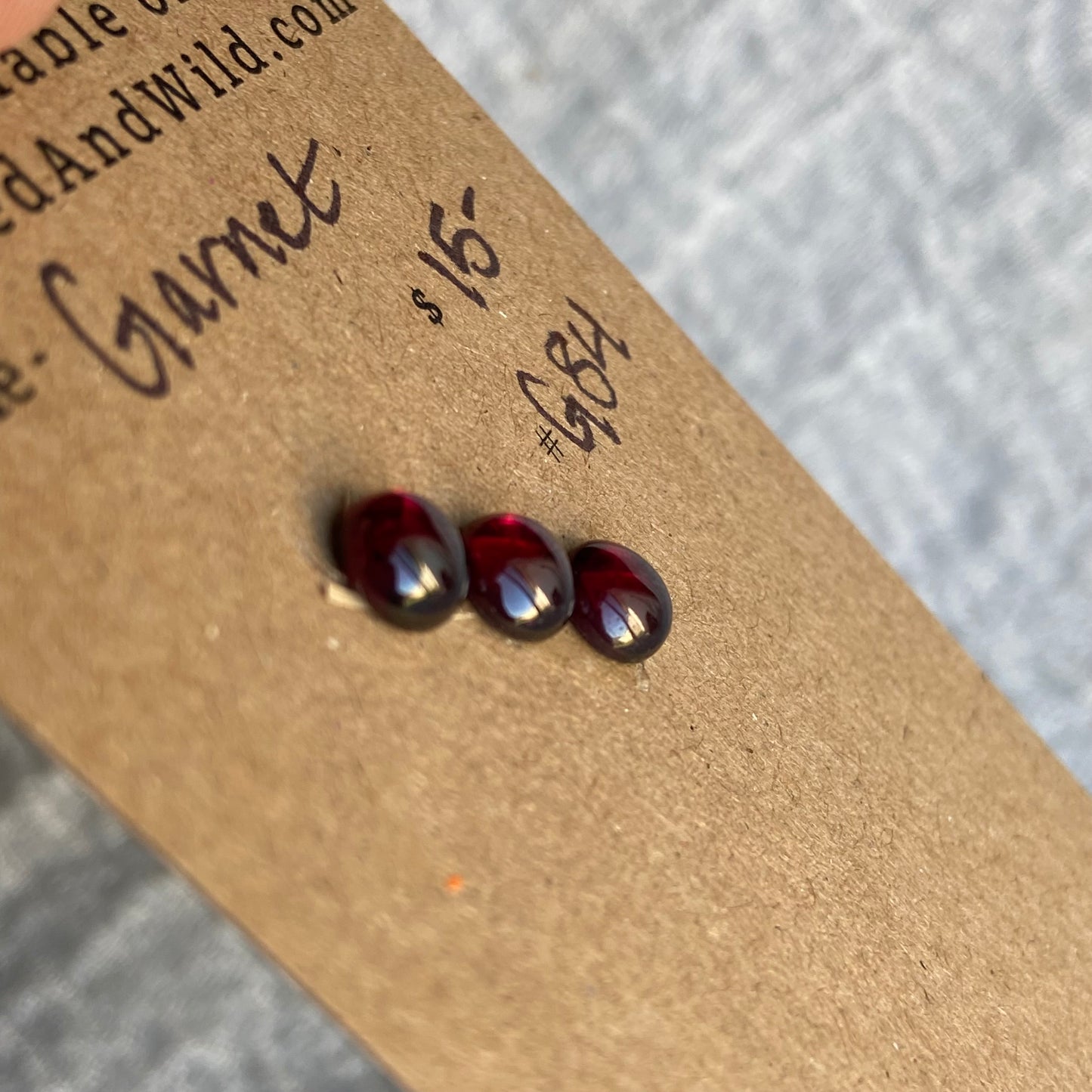 Garnet Cabochon - G84