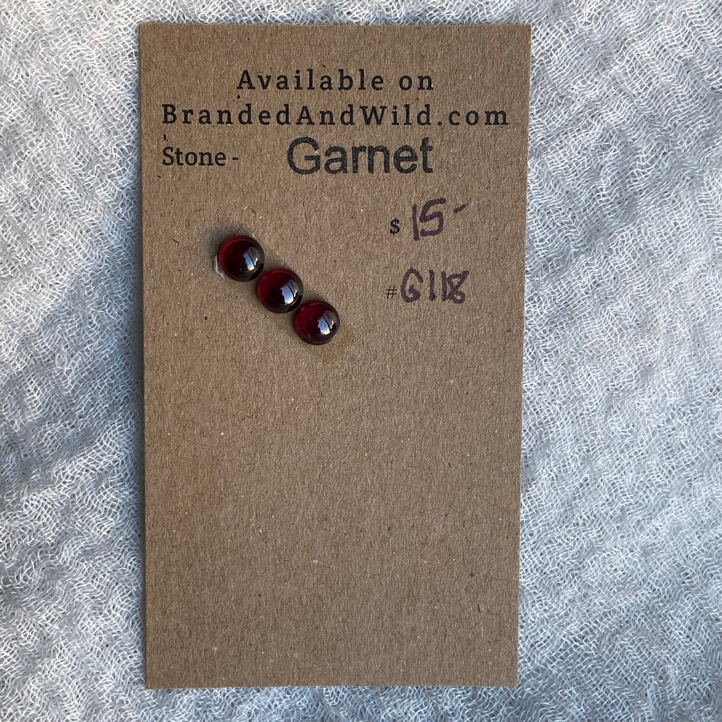 Garnet Cabochon - G118