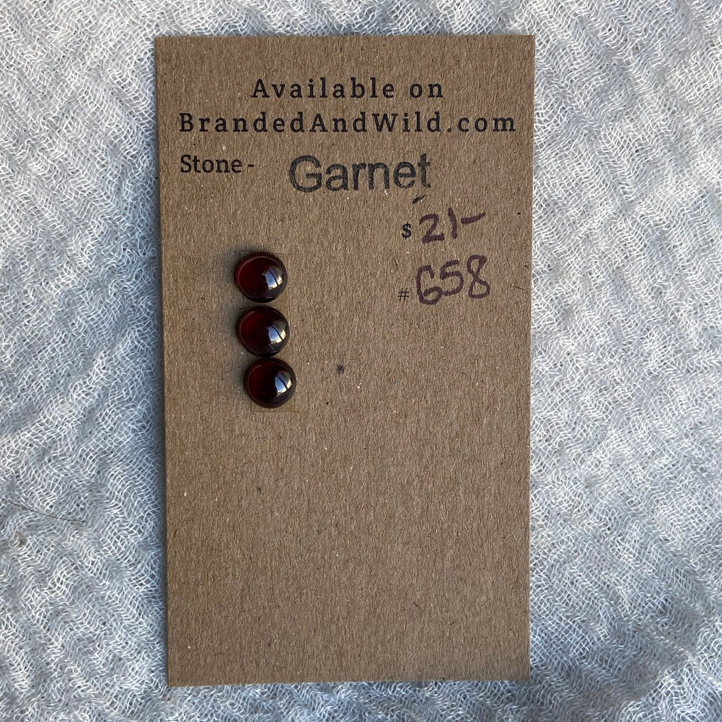 Garnet Cabochon - G58