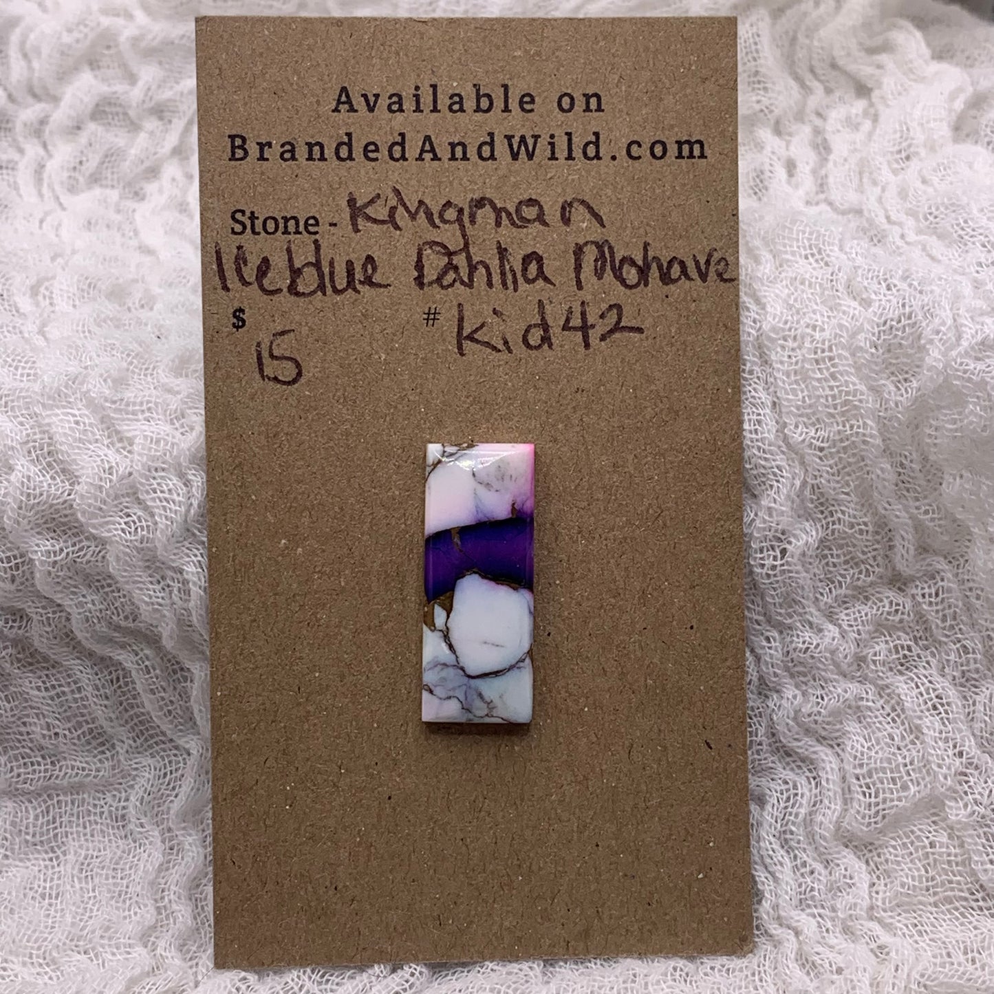 Kingman Ice Blue Dahlia Mohave - KID24