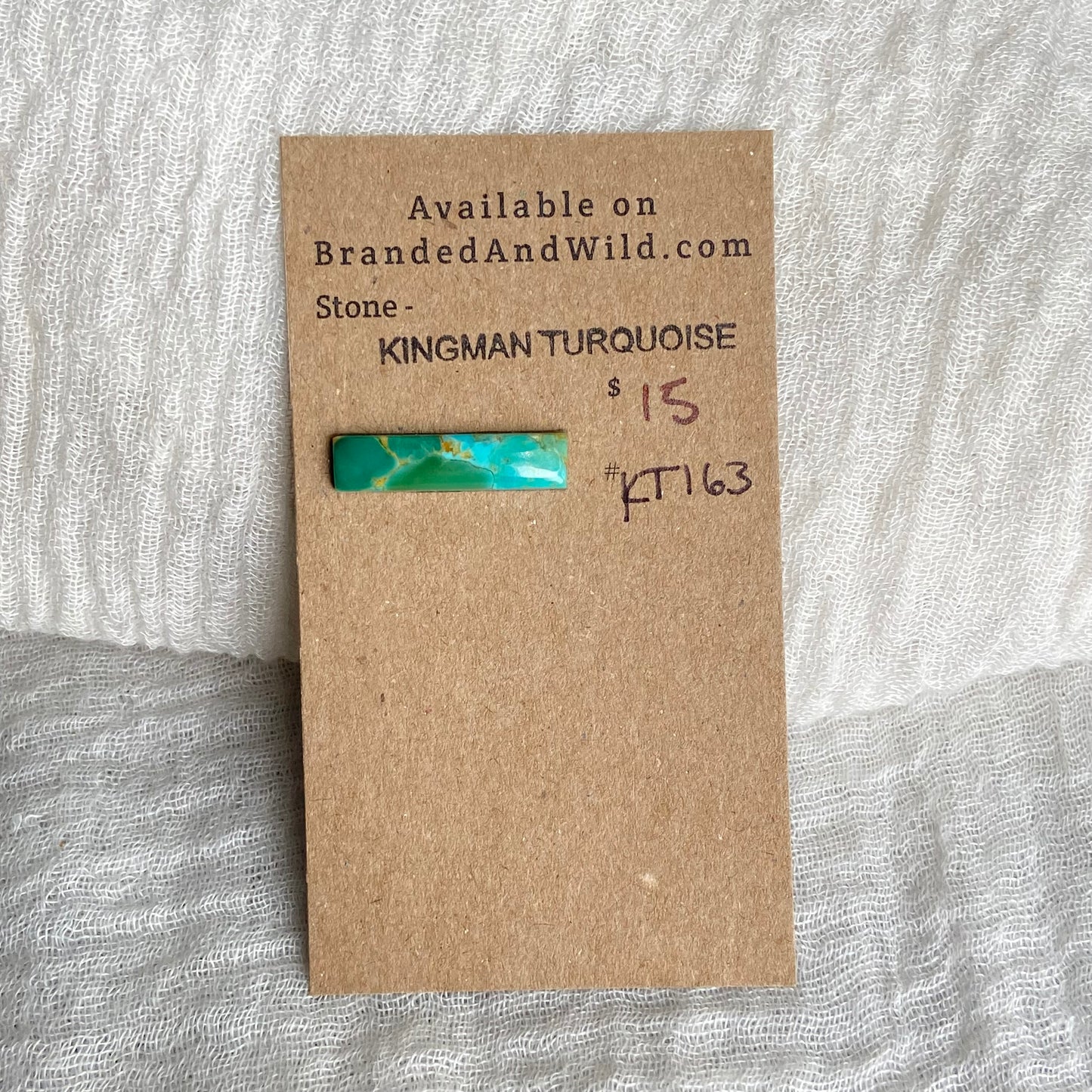 Kingman Turquoise (composite) Cabochon - KT159