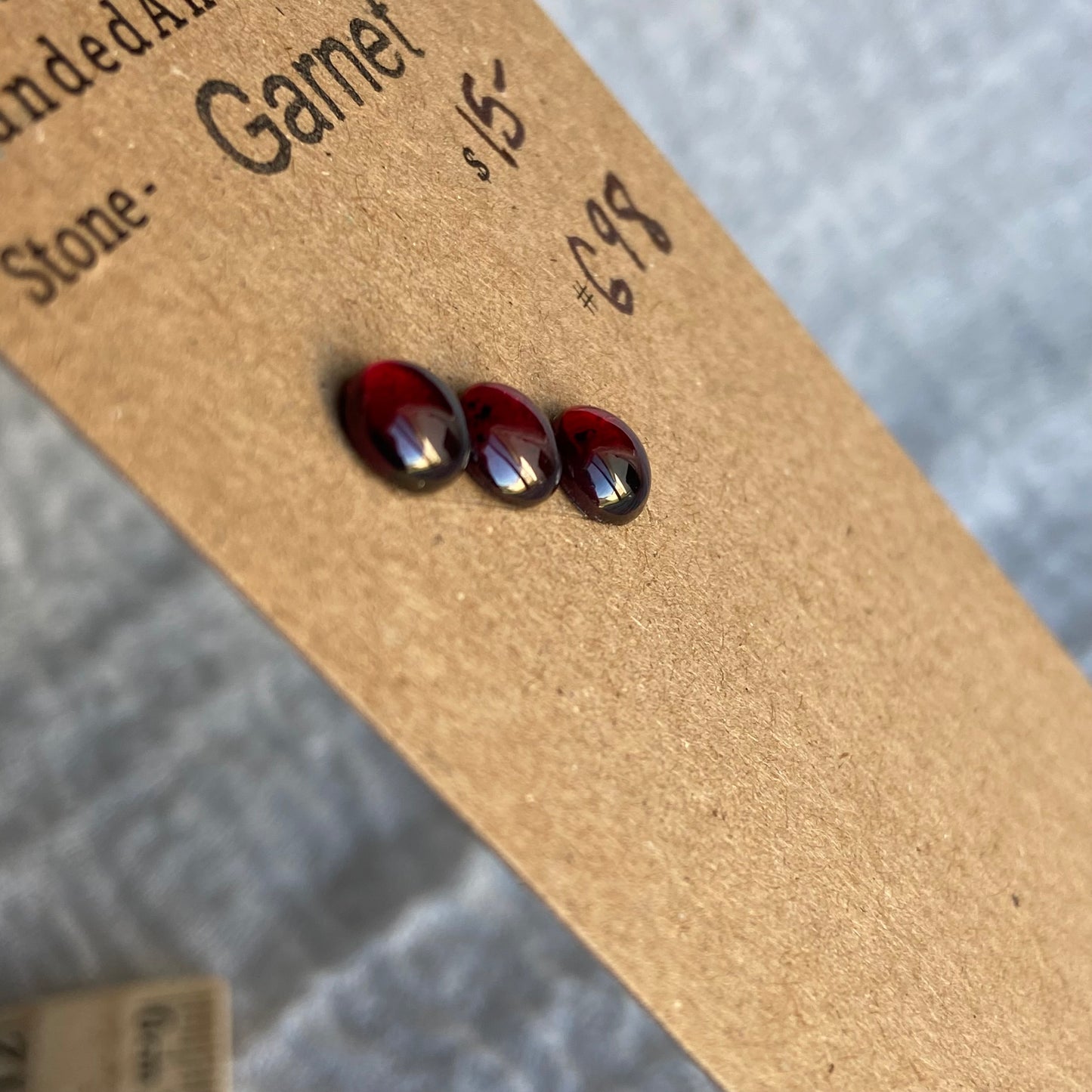 Garnet Cabochon - G98