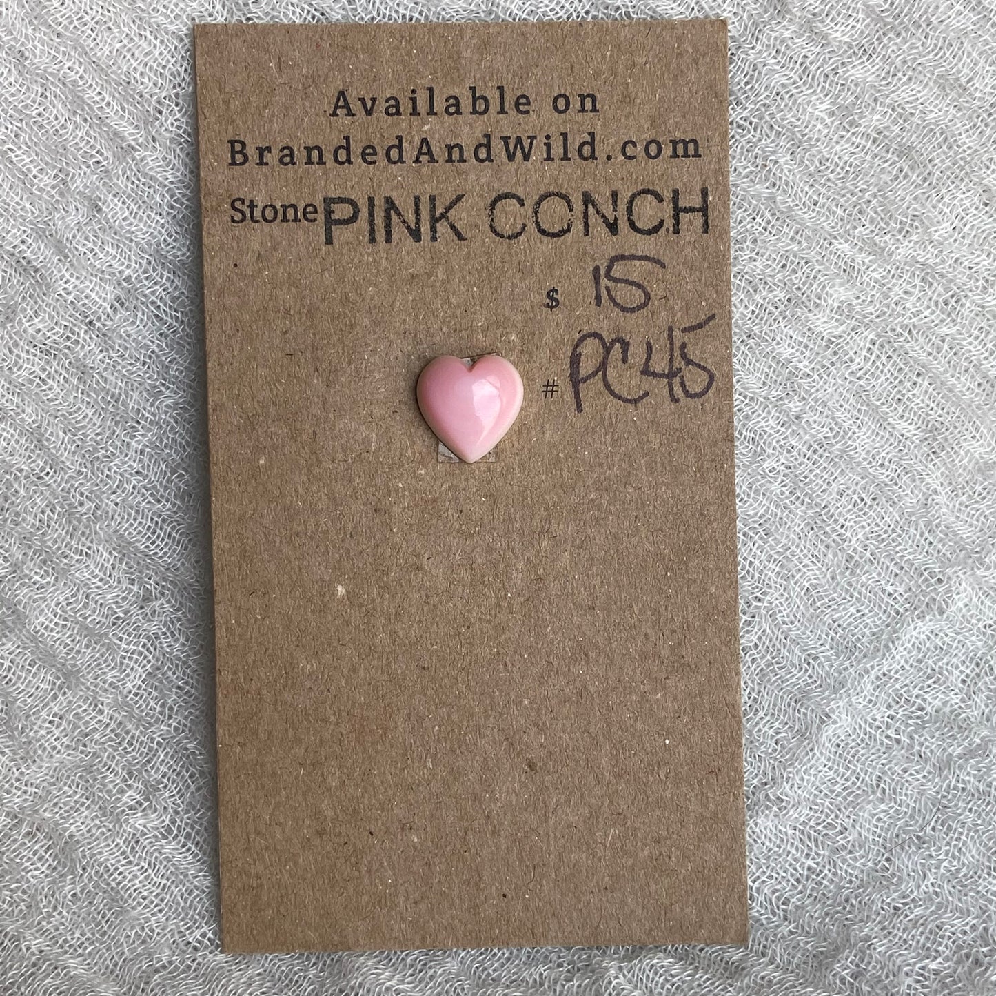Pink Conch Cabochon - PC45