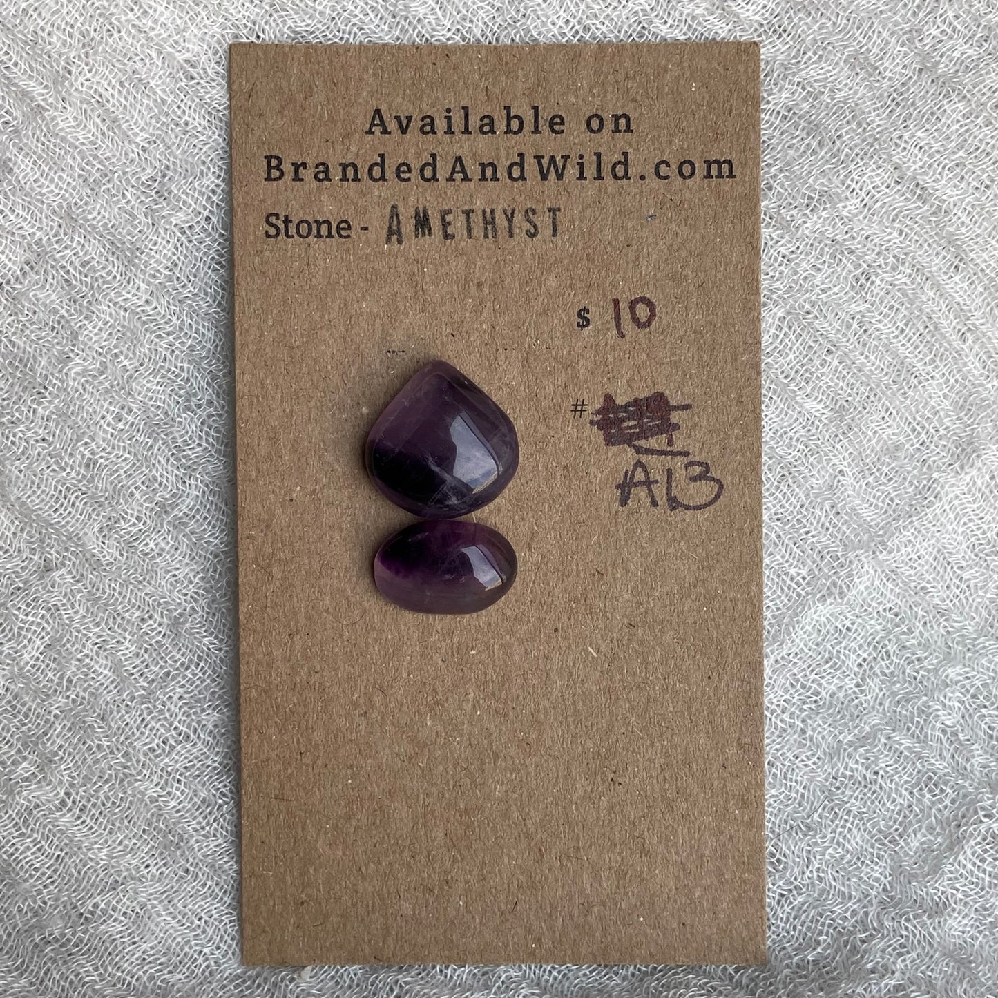 Amethyst Cabochon - A13