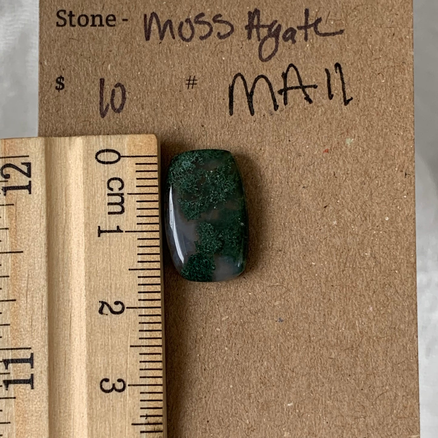 Moss Agate Cabochon- MA11