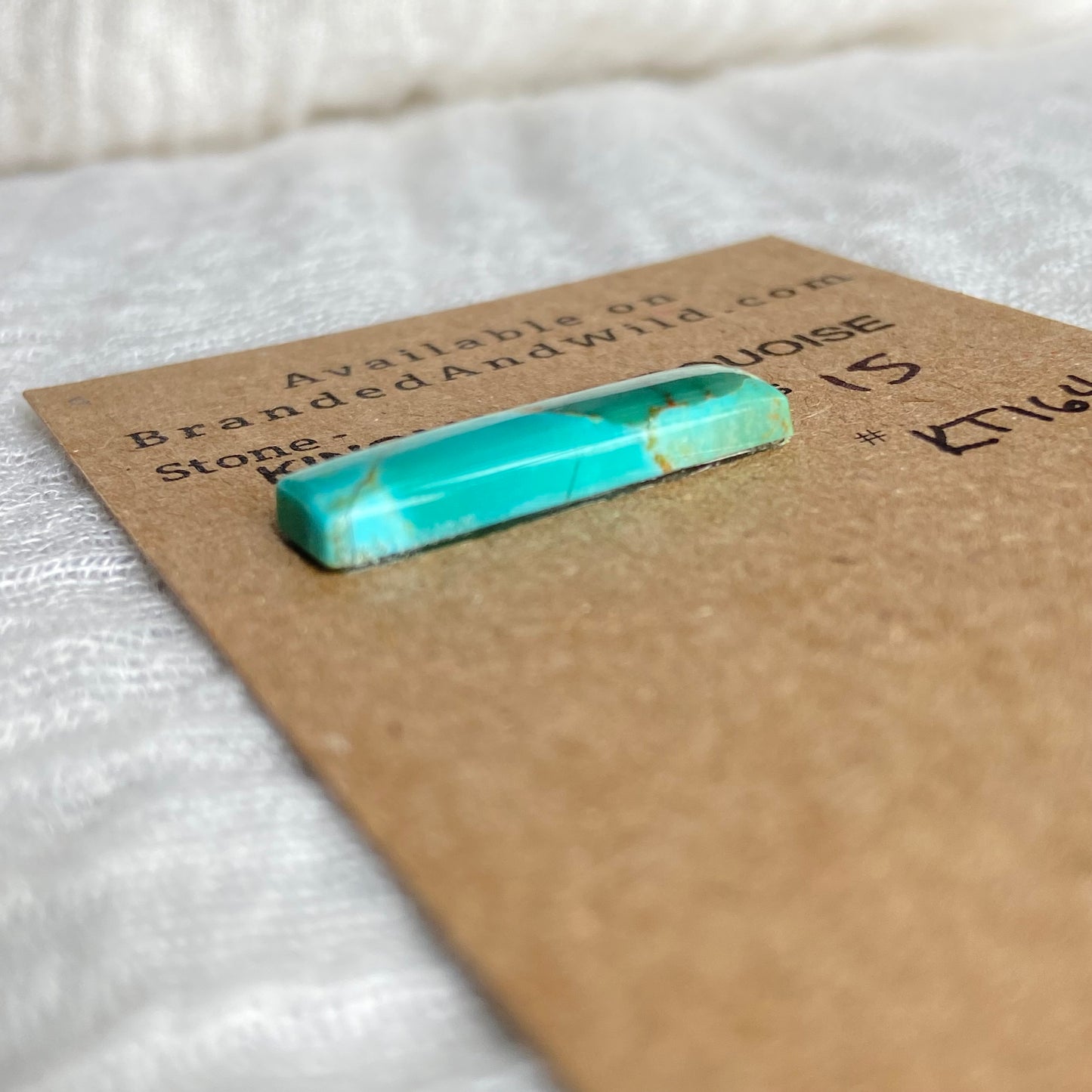 Kingman Turquoise (composite) Cabochon - KT164