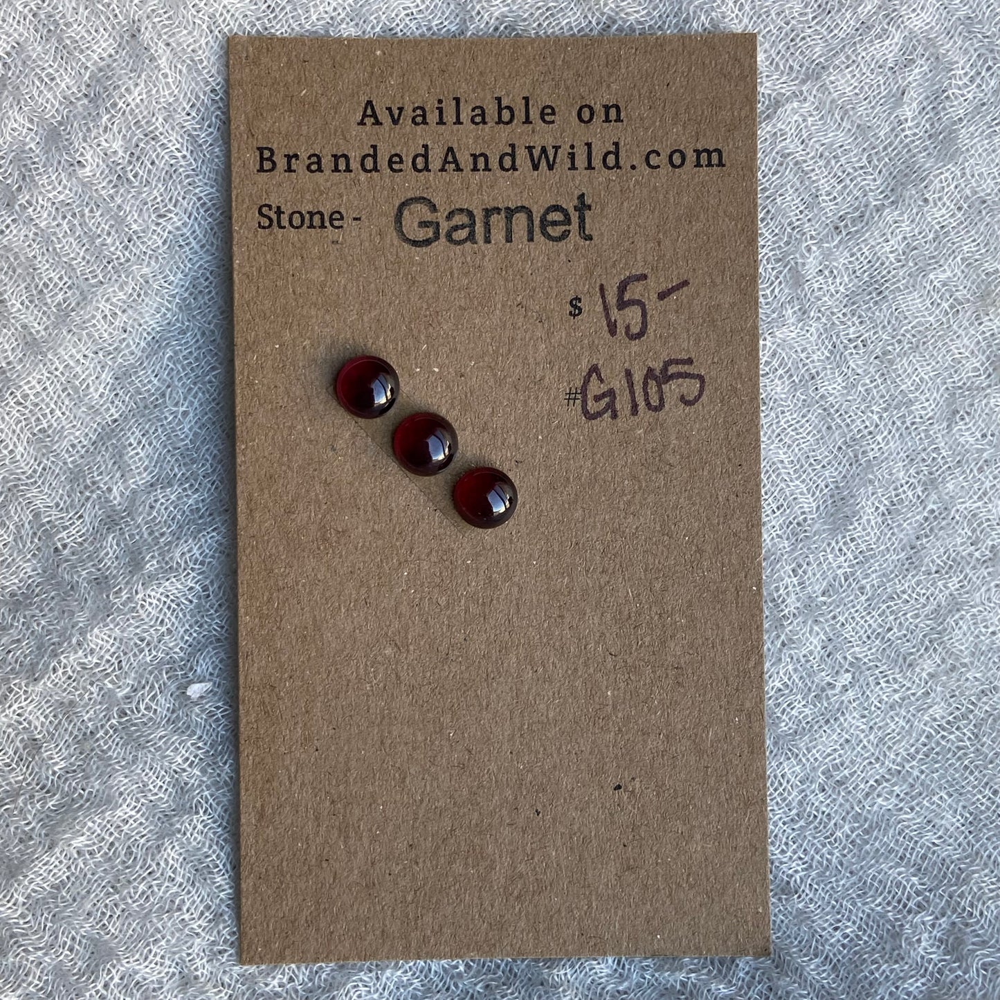 Garnet Cabochon - G105