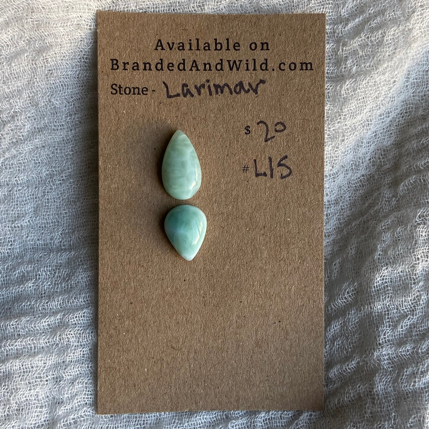 Larimar Cabochon - L15