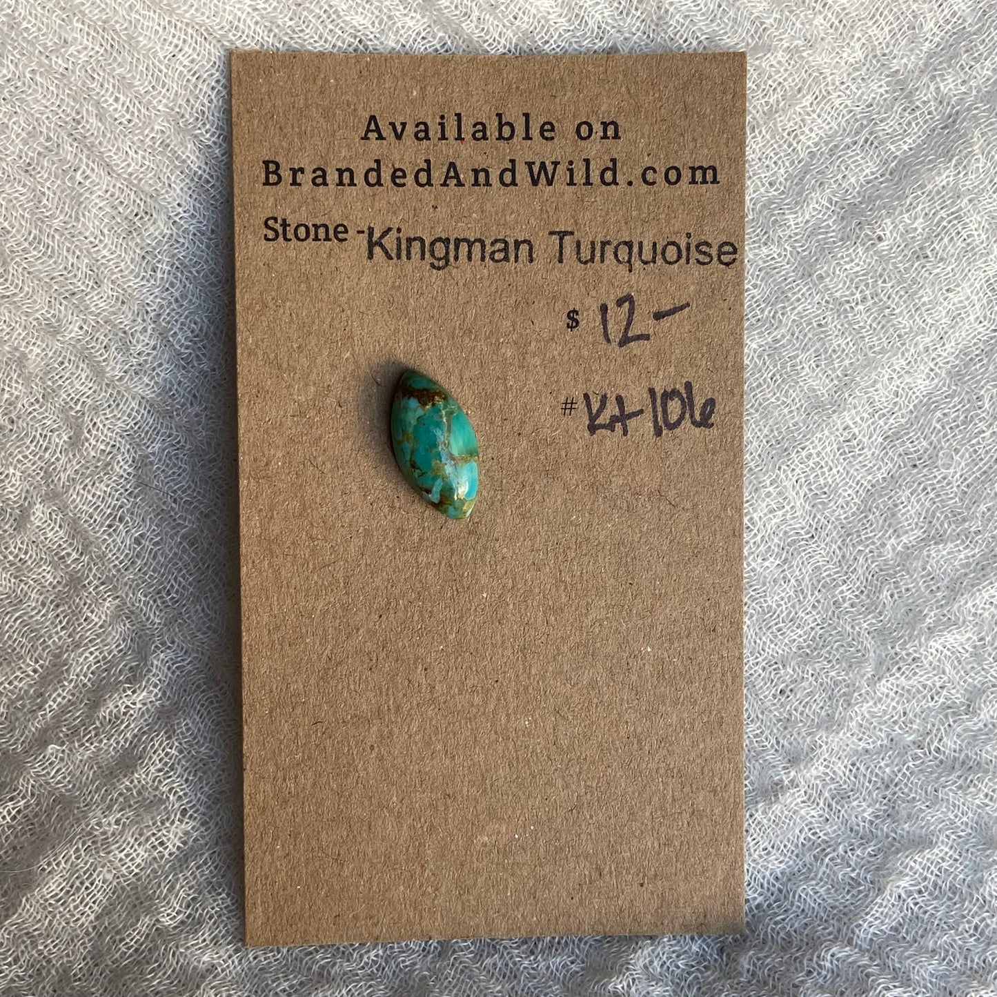 Kingman Turquoise Cabochon - KT106