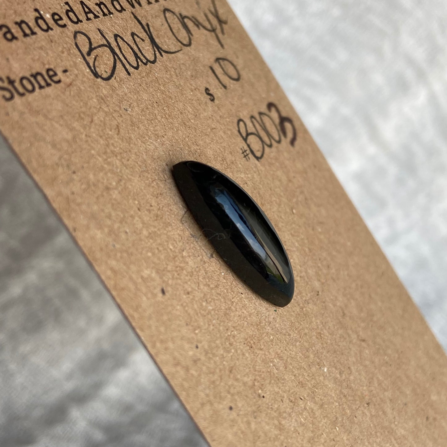 Black Onyx - Cabochon - BO3