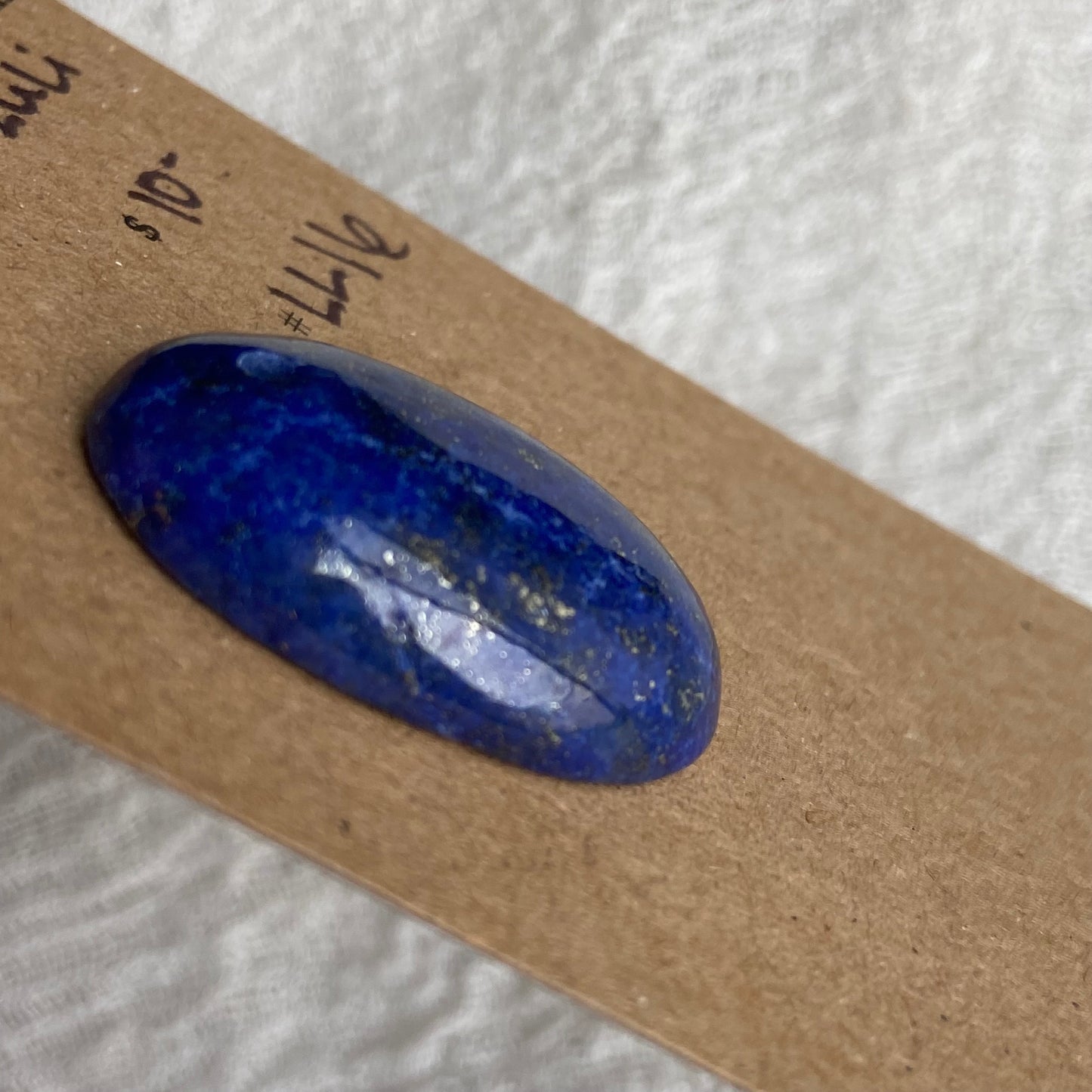 Lapis Lazuli Cabochon -Drilled- LL16