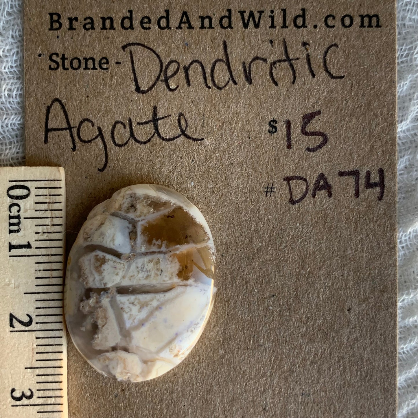Dendritic Agate Cabochon - DA74