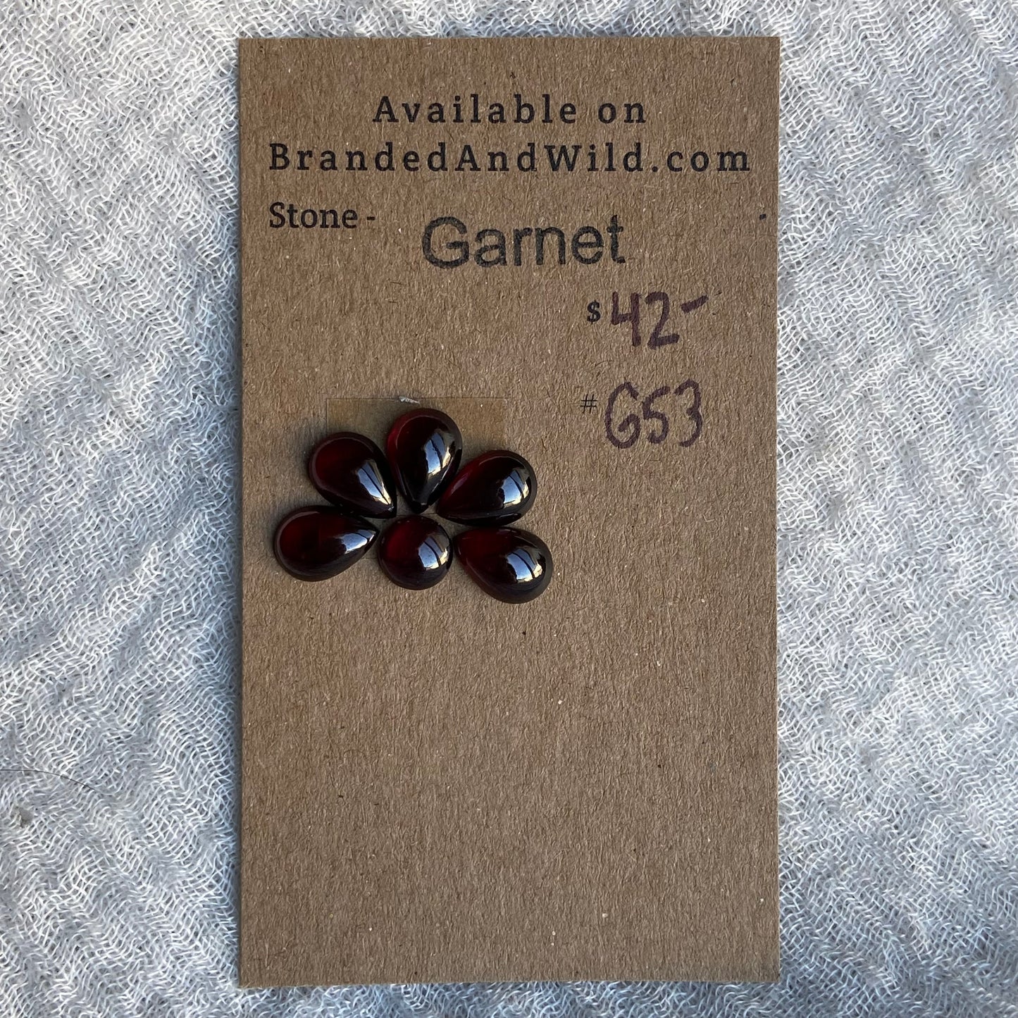 Garnet Cabochon - G53