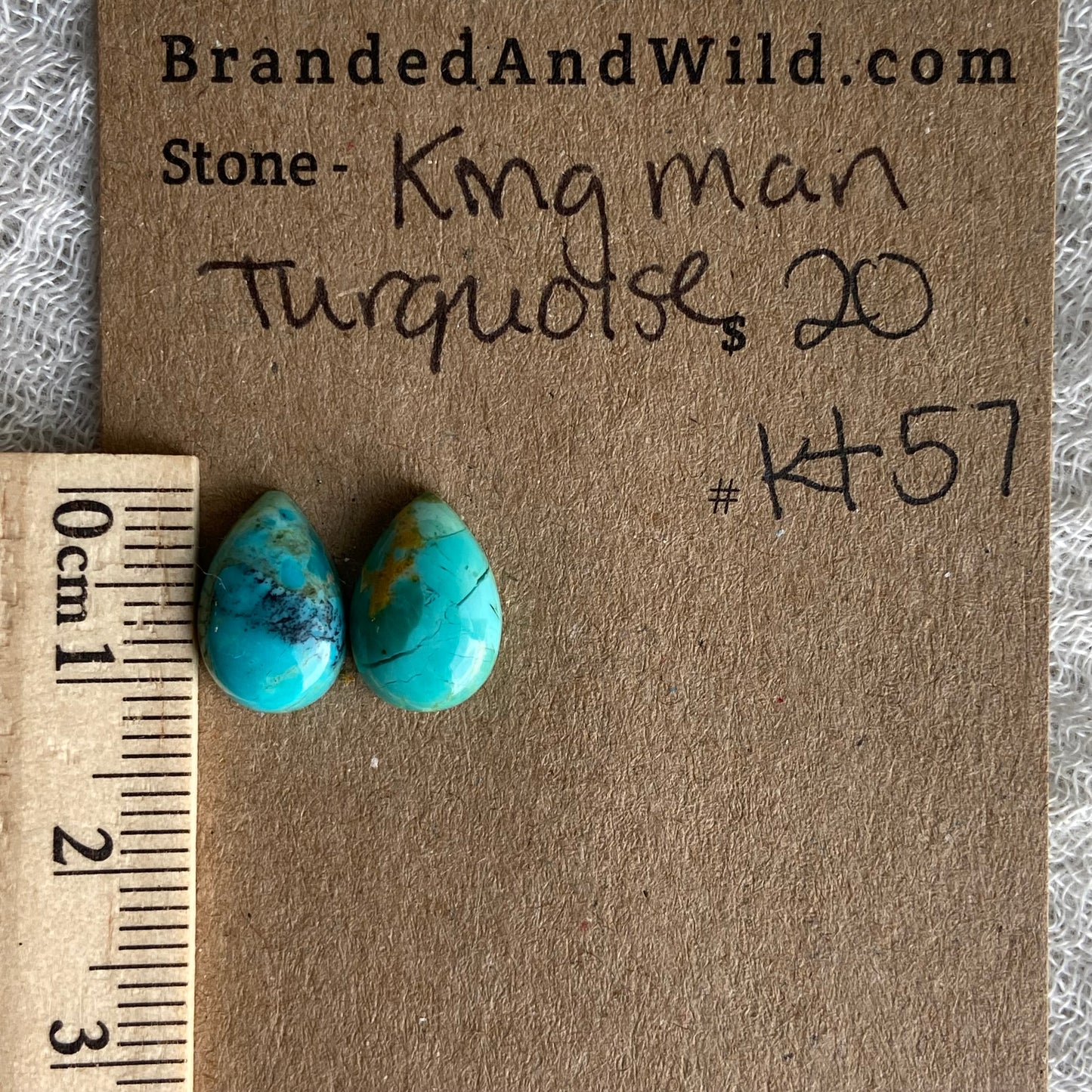 Kingman Turquoise Cabochon - KT57