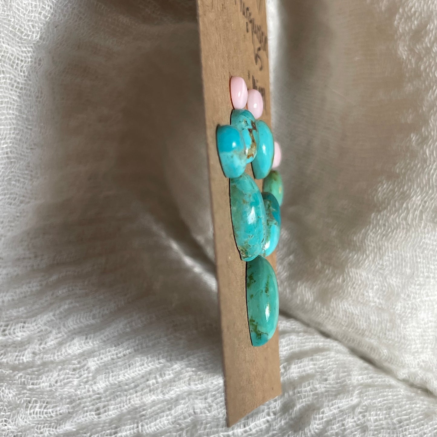 Kingman / Pink Conch Cabochon - Mix191 EAFDC166-5A3C-49F0-A328-2DA9694640B6 Brandedandwild.com