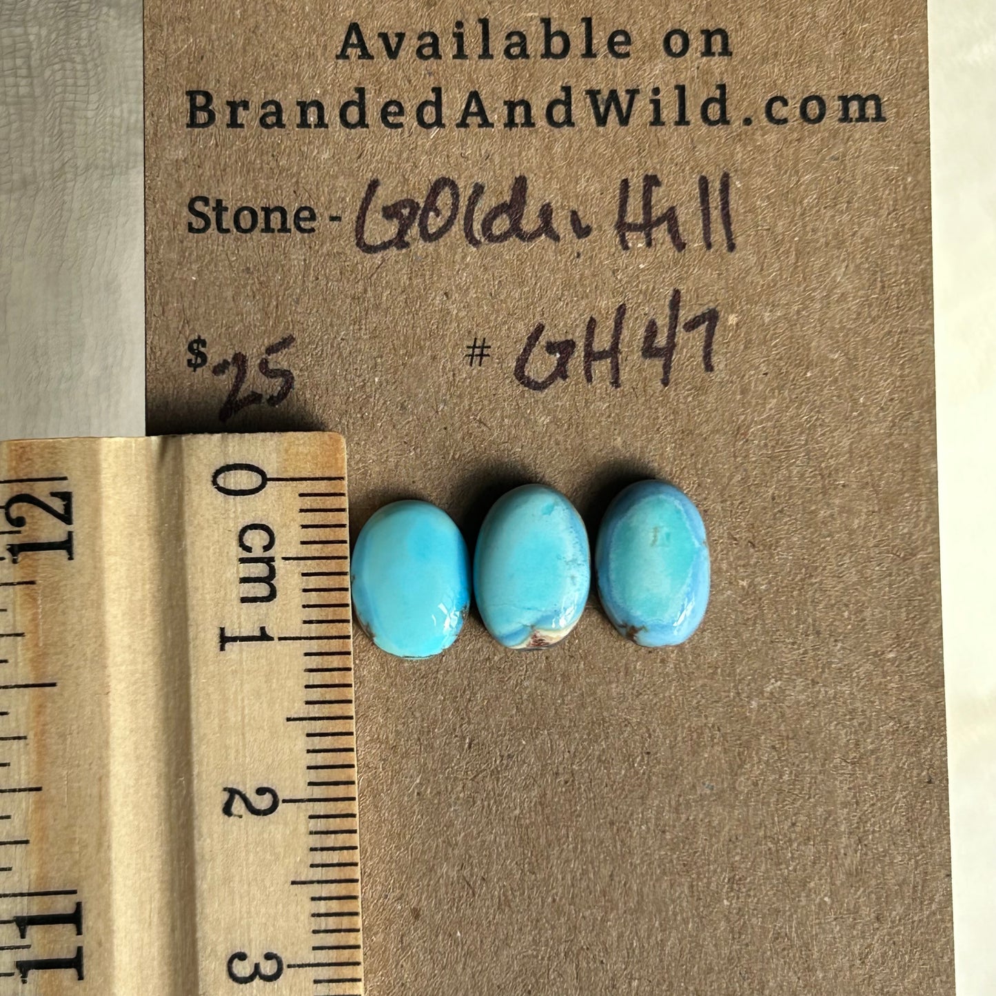 Golden Hill Turquoise Cabochon - GH47