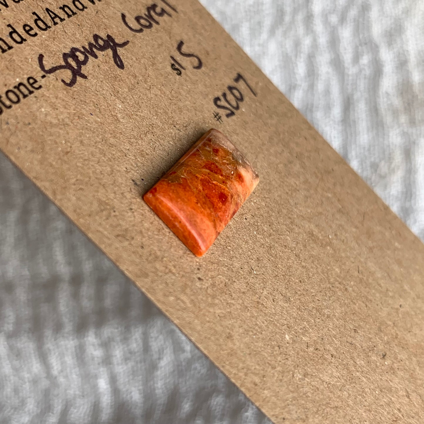 Sponge Coral Cabochon - SC07