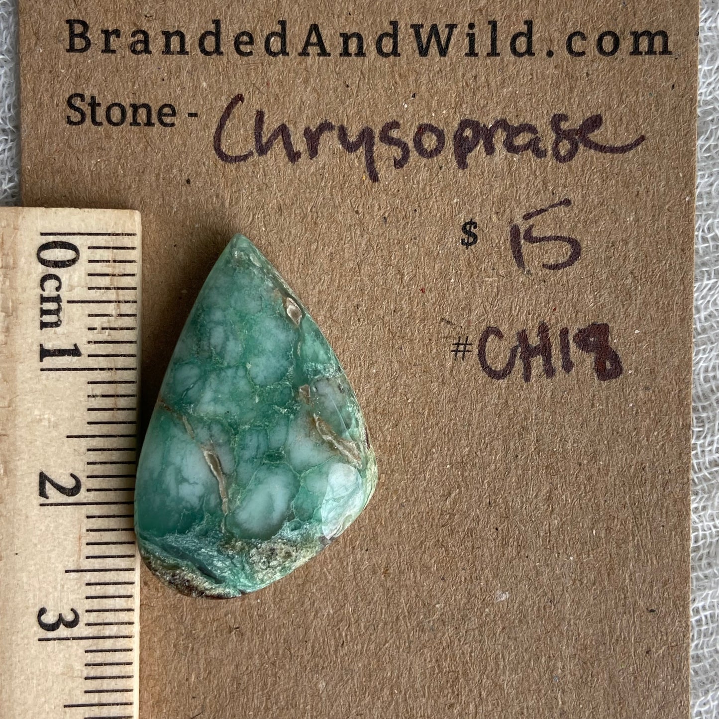 Chrysoprase Cabochon - Ch18