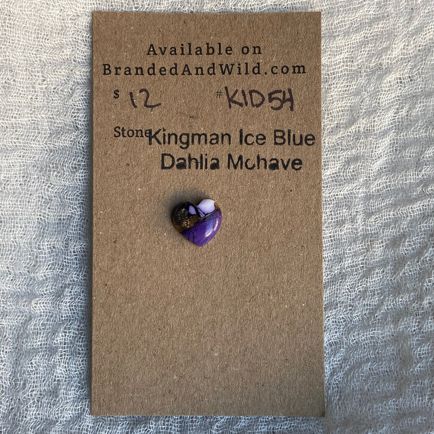 Kingman Ice Blue Dahlia Mohave - KID54