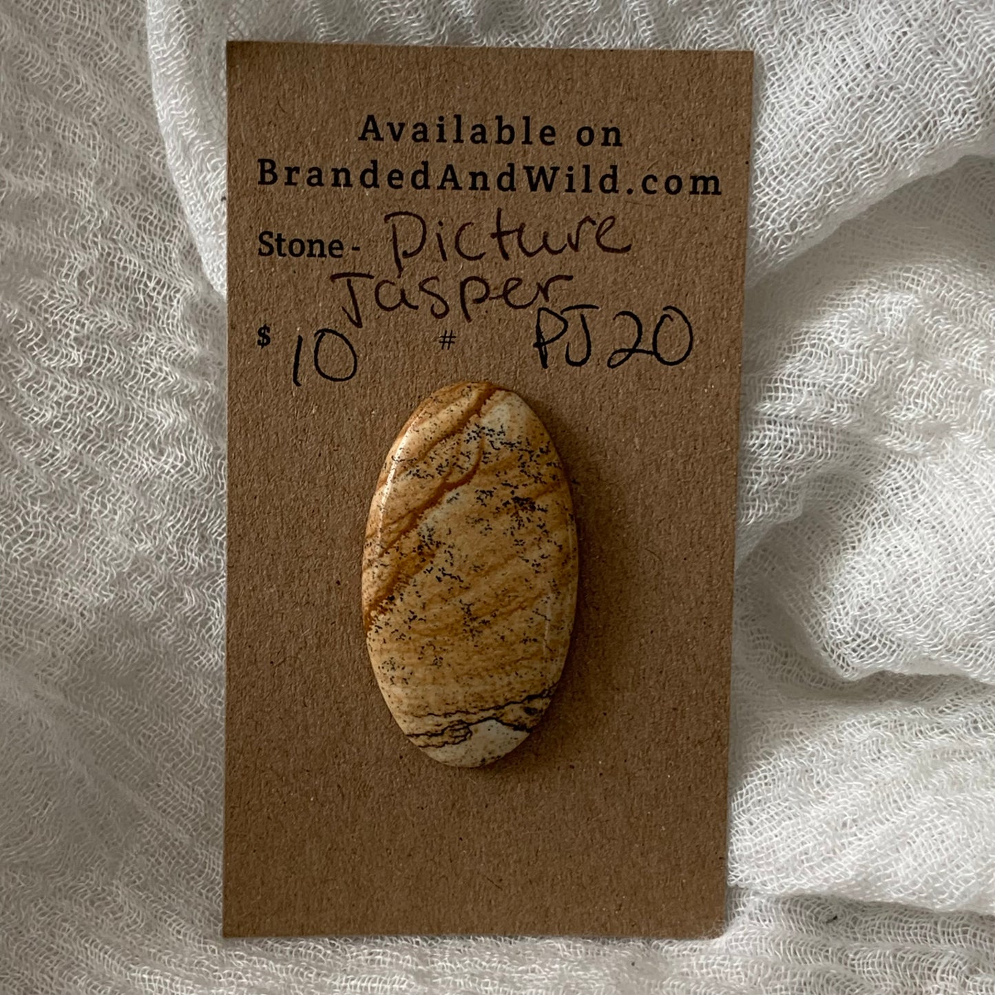 Picture Jasper cabochon - PJ20