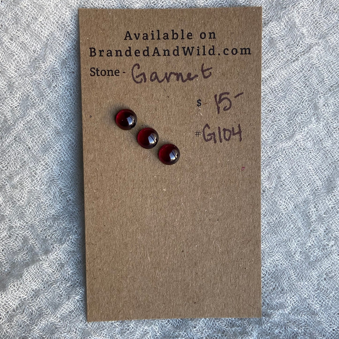 Garnet Cabochon - G104