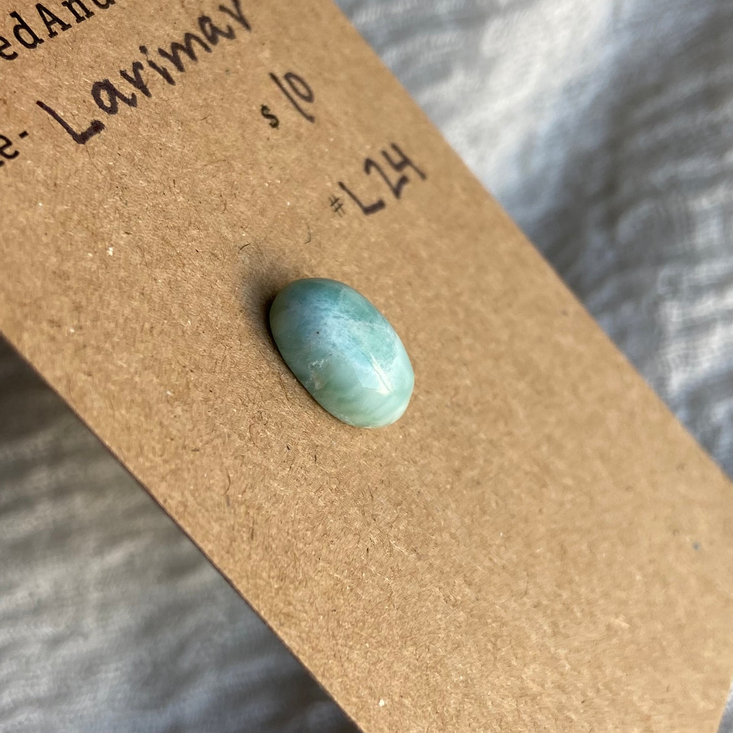 Larimar Cabochon - L24