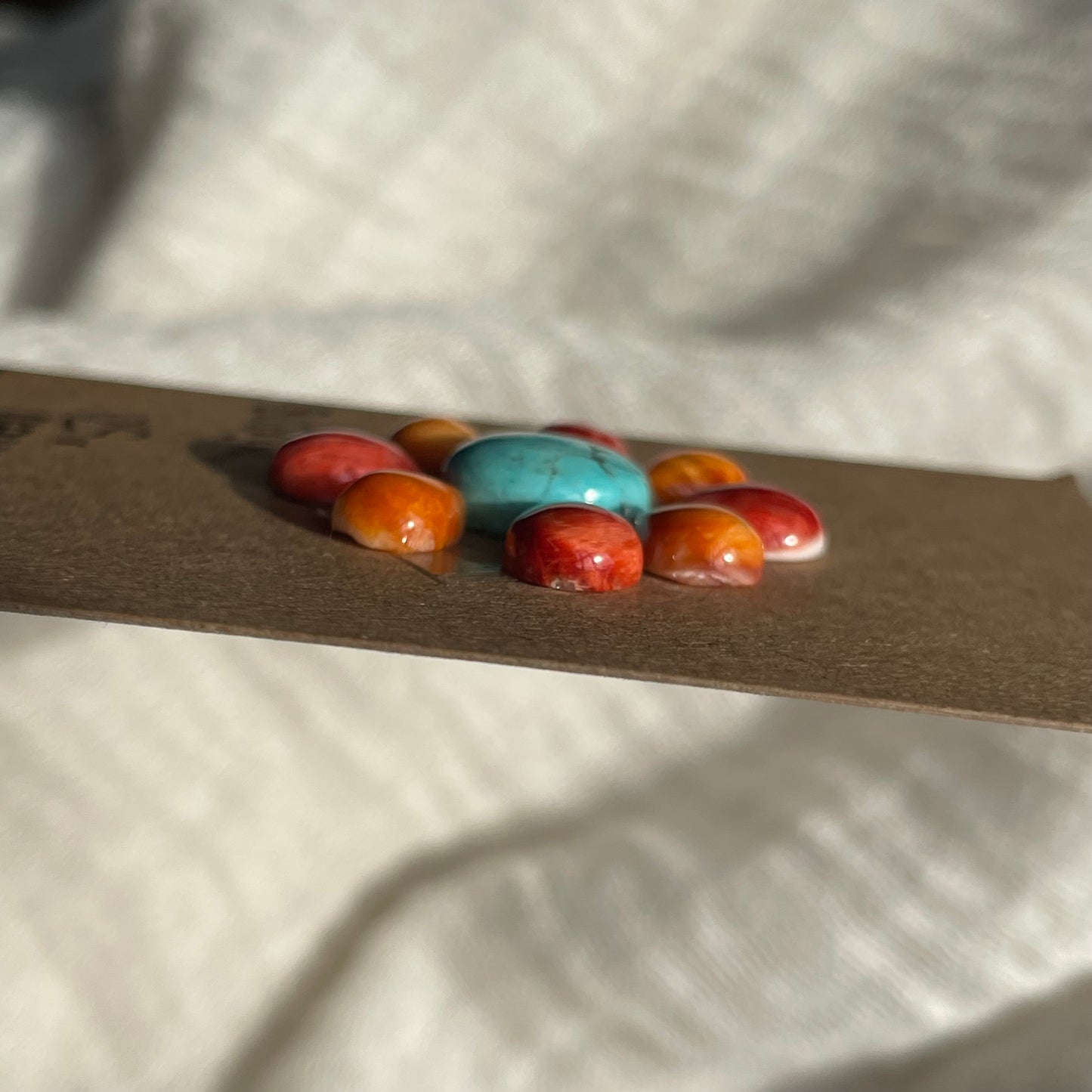 Hubei/Oyster Shell Cabochon - Mix118