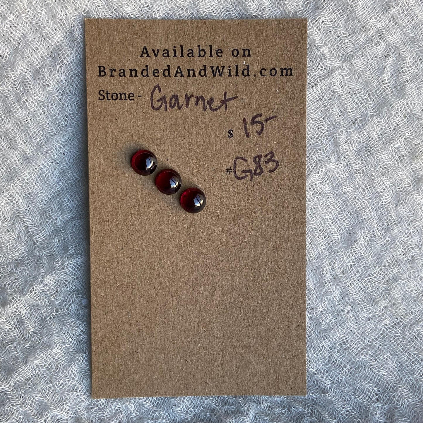 Garnet Cabochon - G83