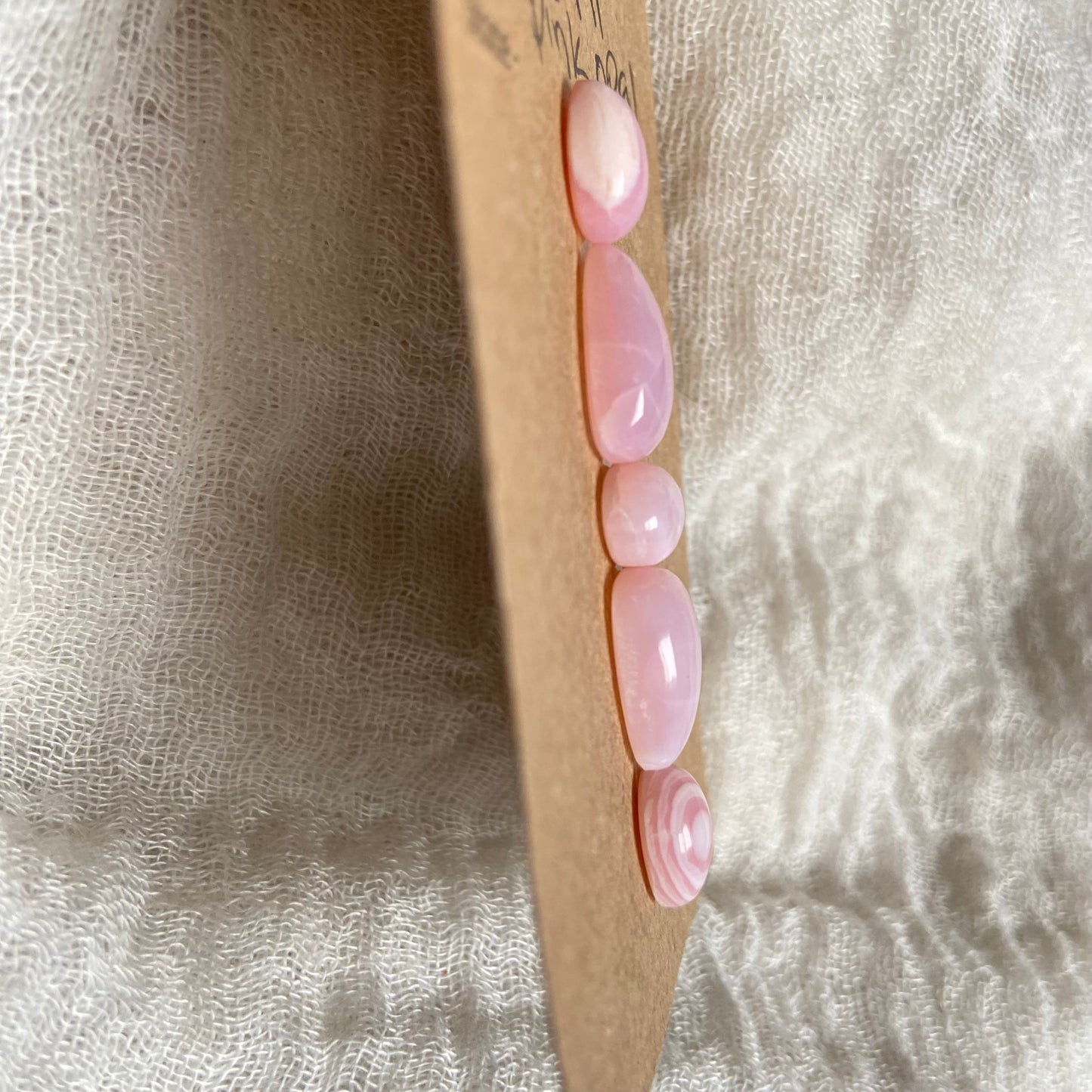 Pink Opal cabochon - P11 F1B41B87-52F0-4F2D-B0B4-866DE9EE3717 Brandedandwild.com