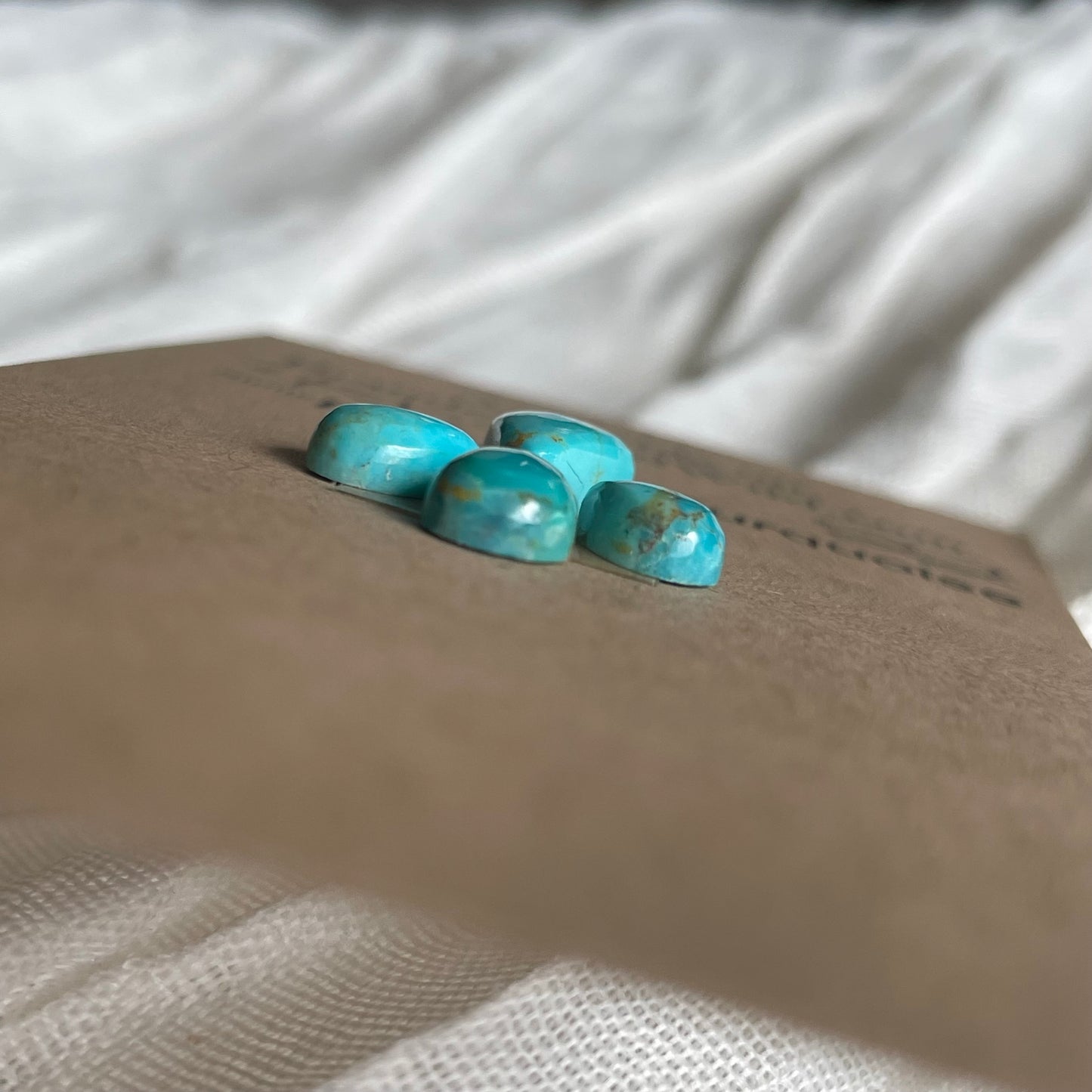 Kingman Turquoise Cabochon - KT32 F2B72A5C-063E-48BD-BA9F-3F5BAC8B4A68 Brandedandwild.com