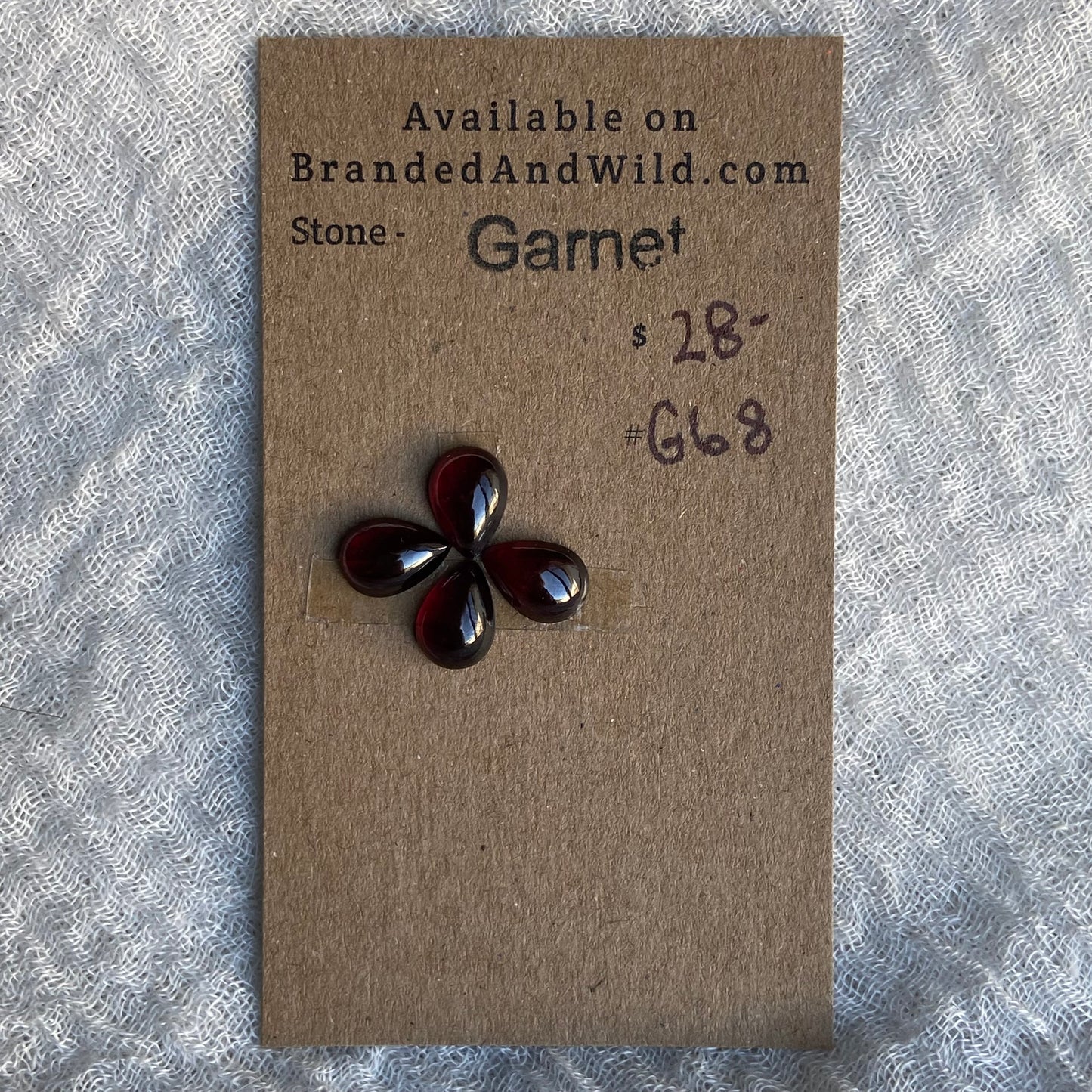 Garnet Cabochon - G68