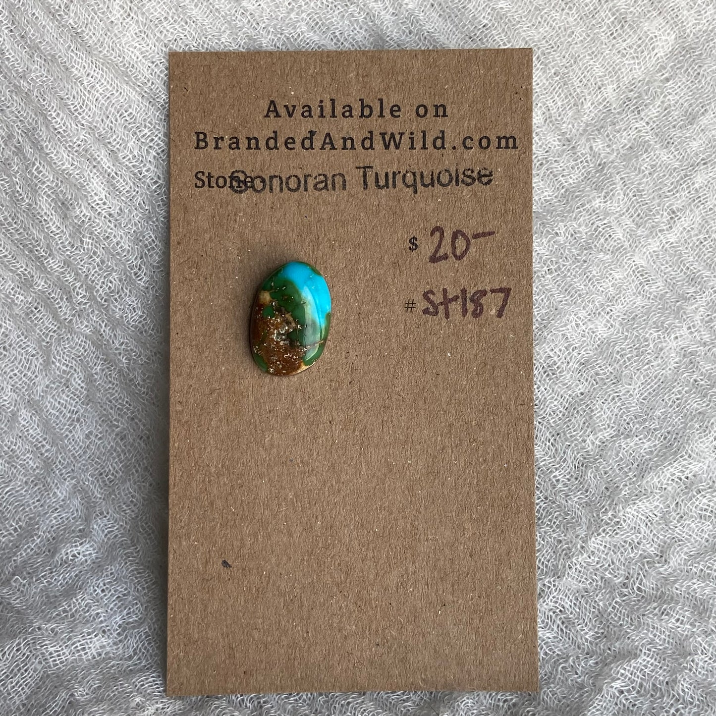 Sonoran Turquoise Cabochon - ST187