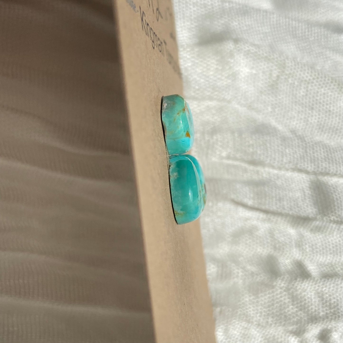 Kingman Turquoise Cabochon - KT112 F4736CE6-781D-48C6-ACB6-6F8DA000FE3A Brandedandwild.com