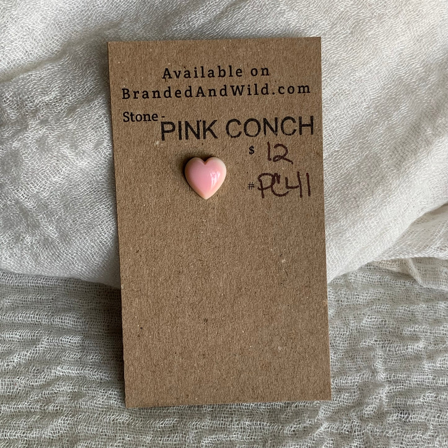 Pink Conch Cabochon - PC41