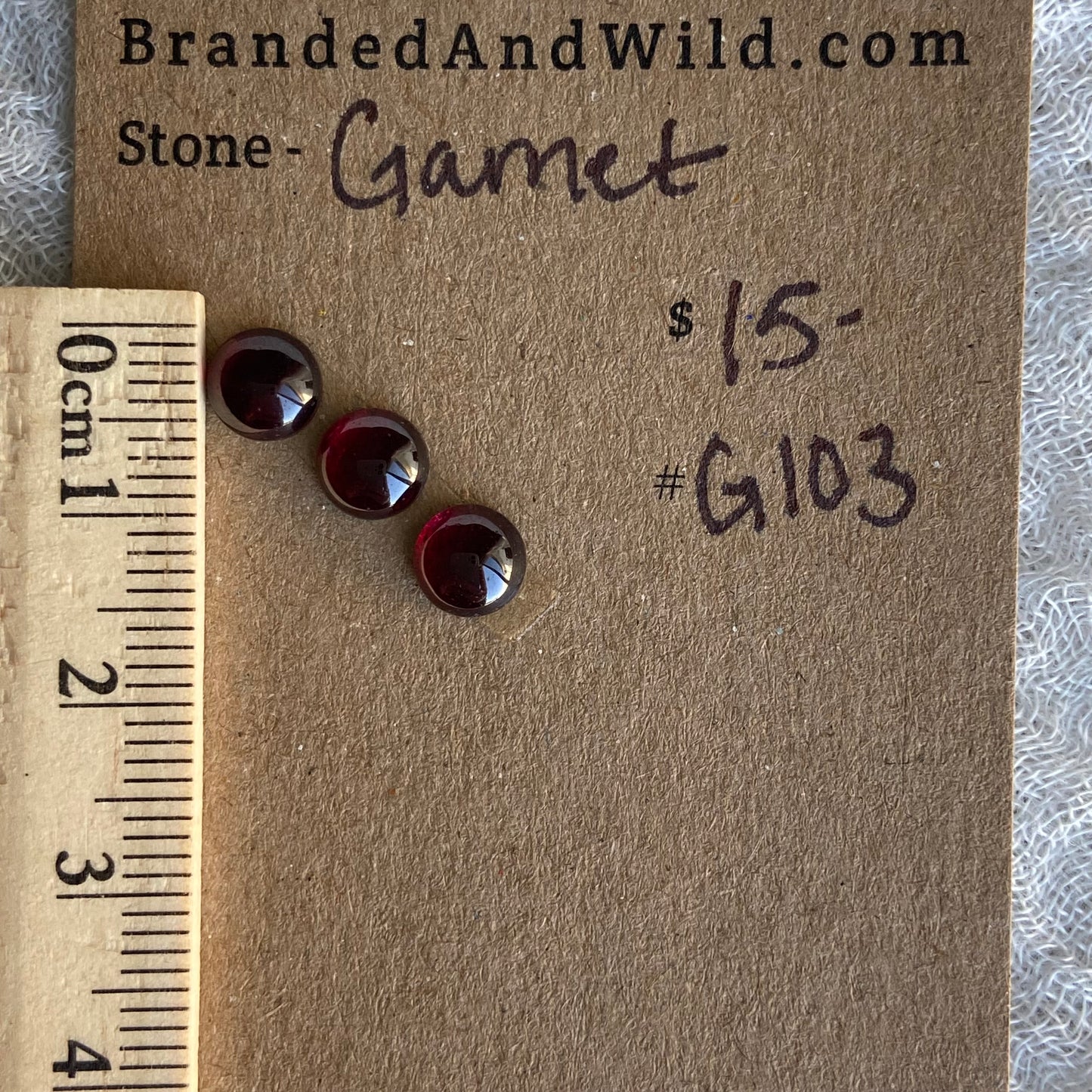 Garnet Cabochon - G103