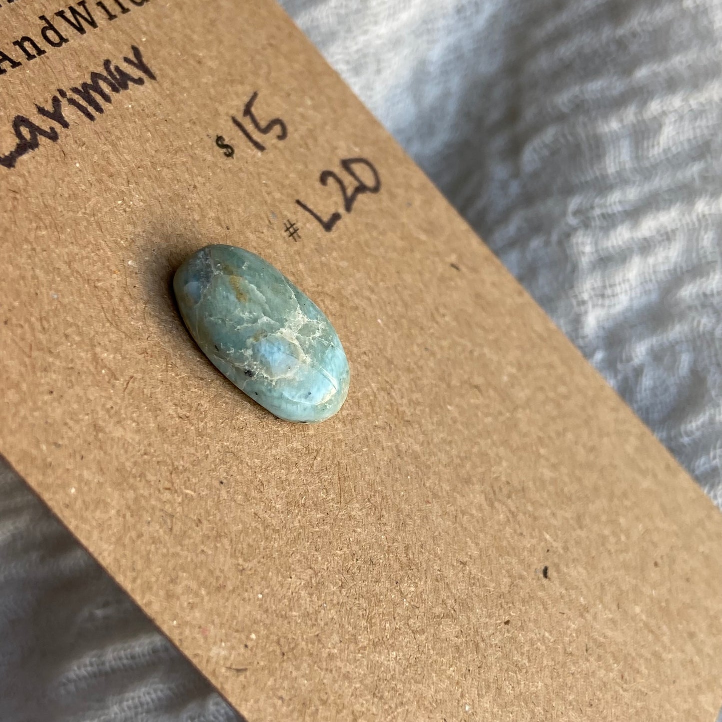 Larimar Cabochon - L20