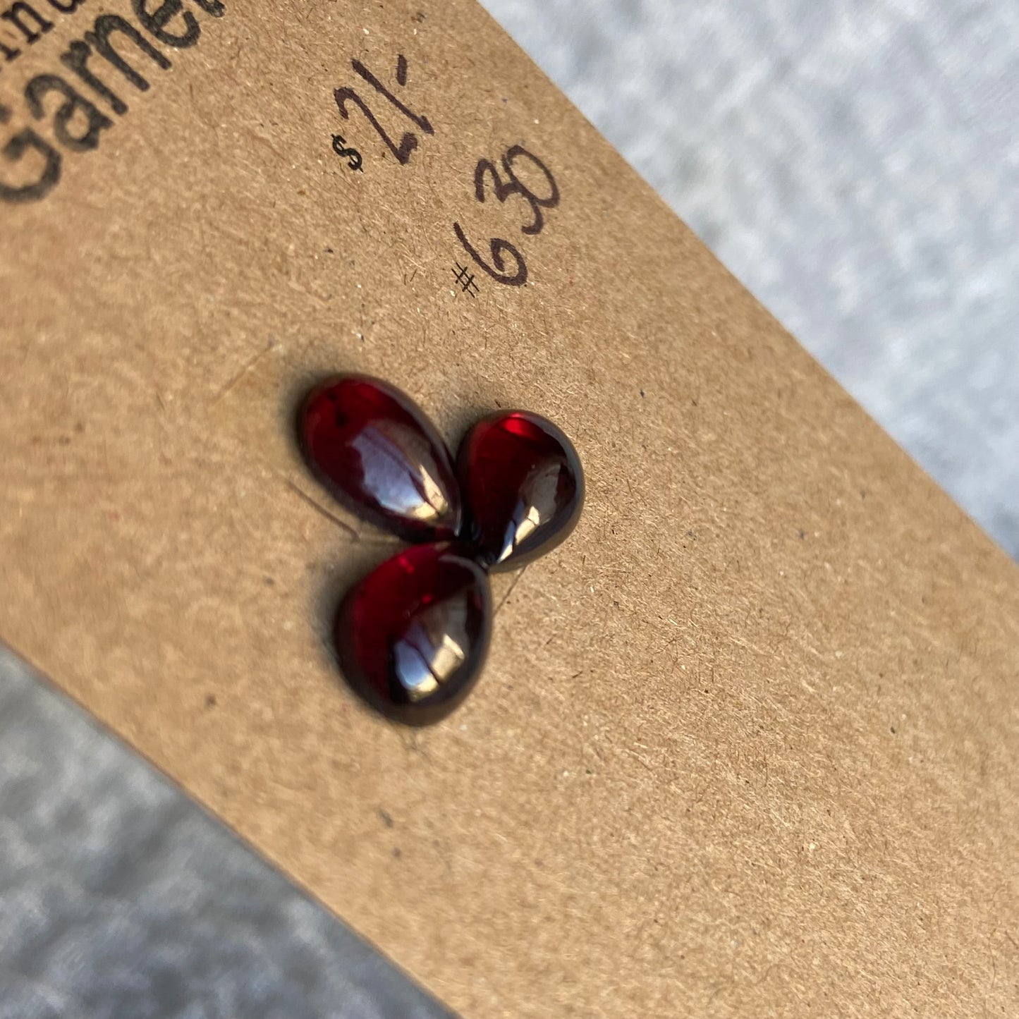 Garnet Cabochon - G30