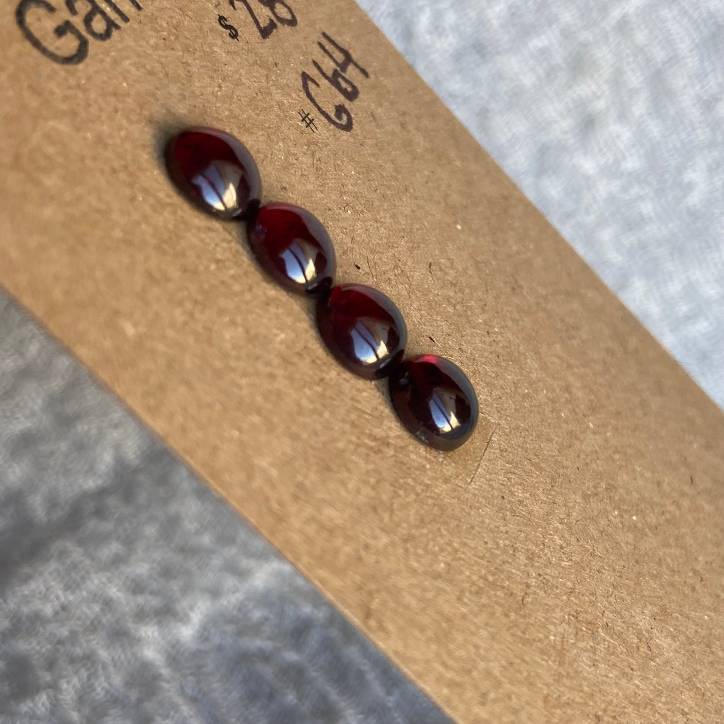 Garnet Cabochon - G64