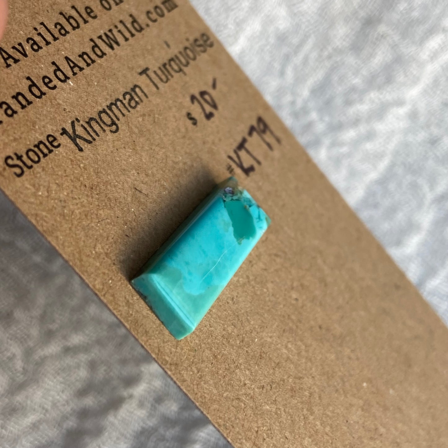 Kingman Turquoise Cabochon - KT79