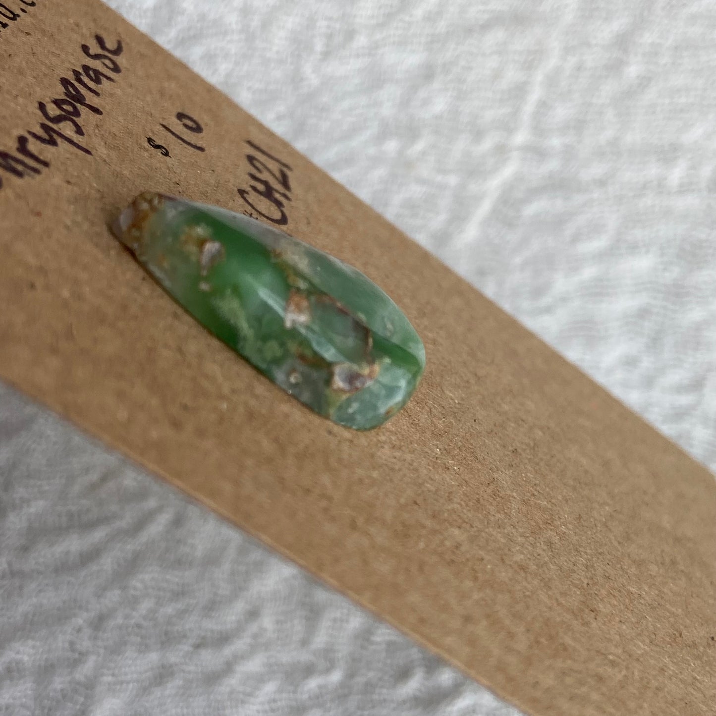 Chrysoprase Cabochon - Ch21