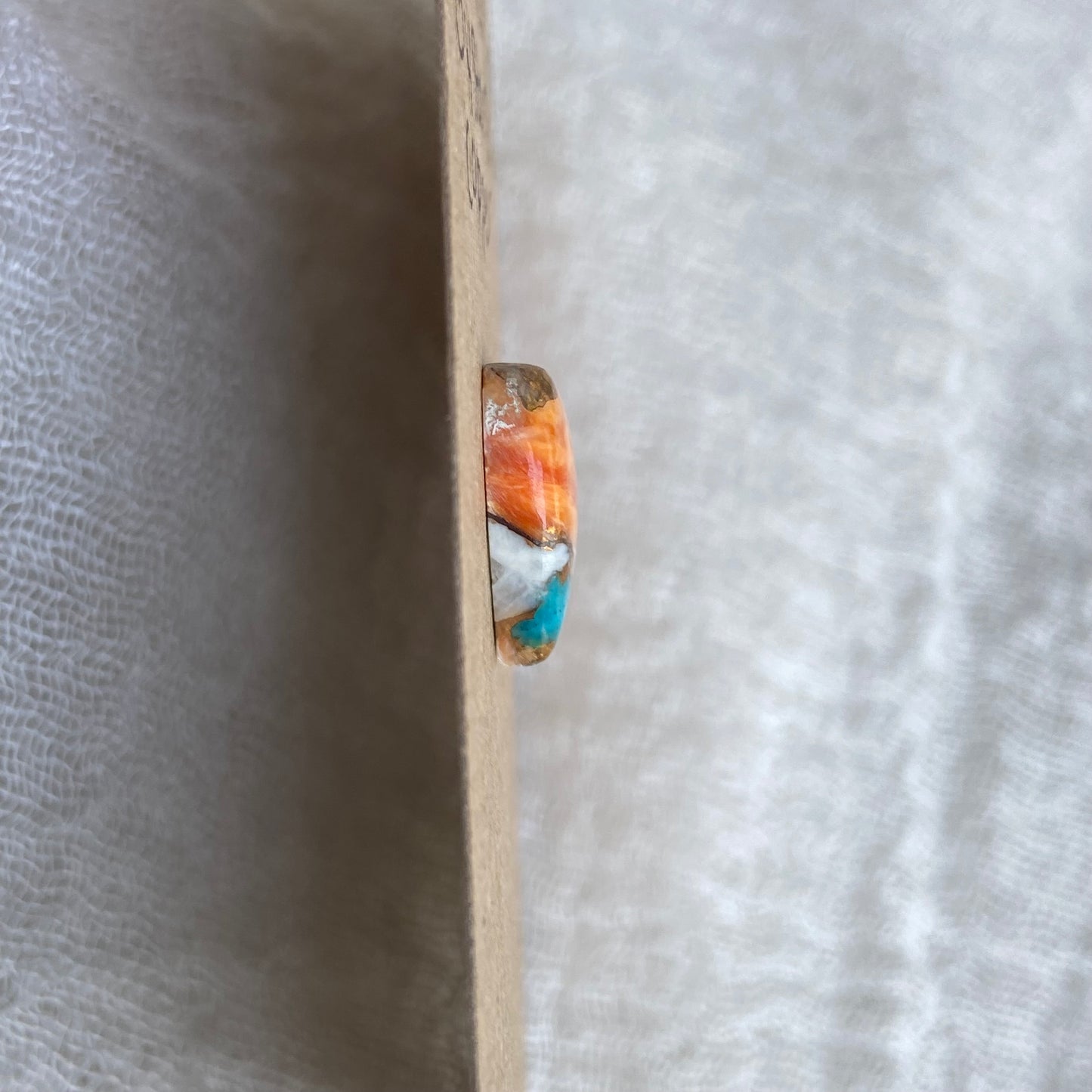 Turquoise, Oystershell, Copper Cabochon - TOC96